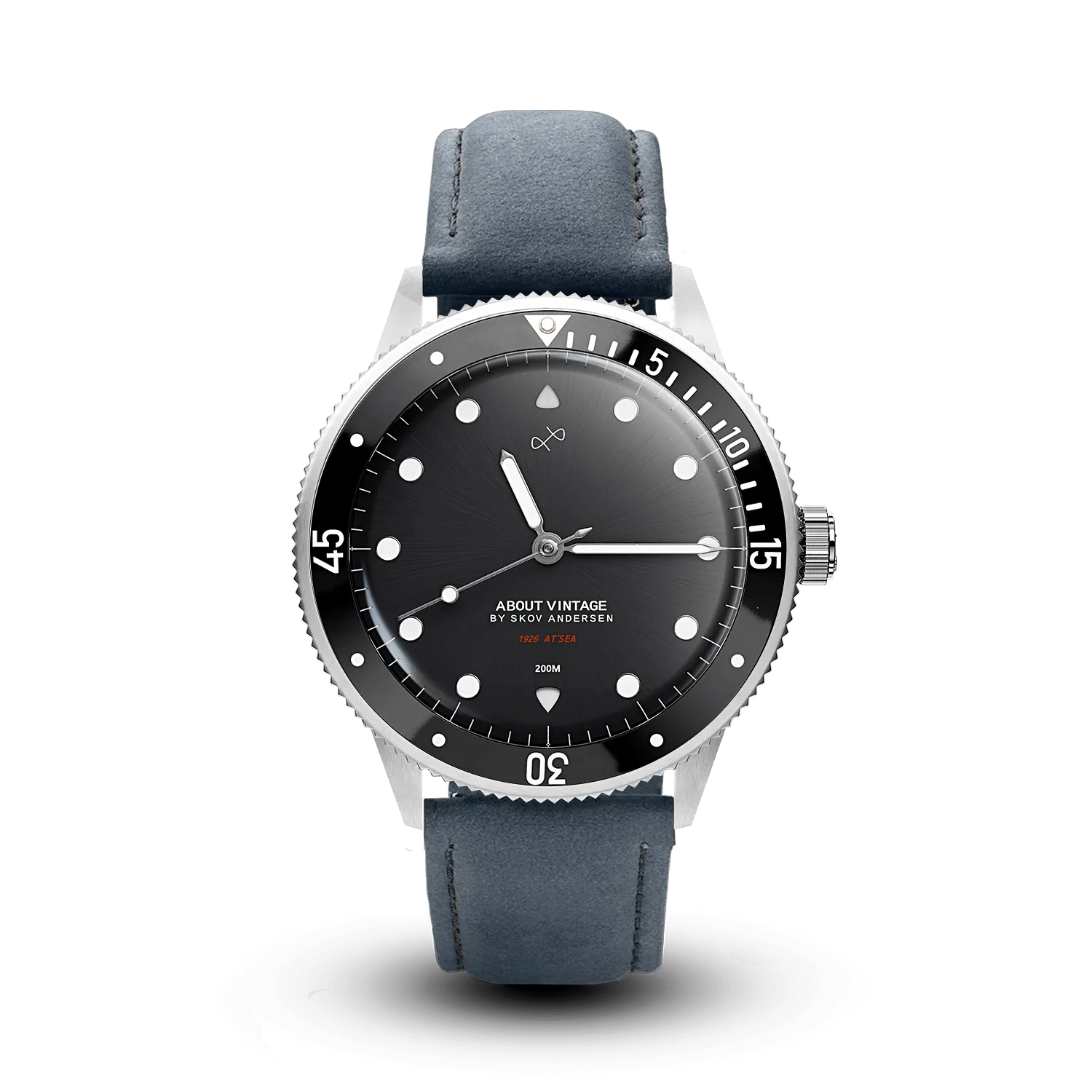 1926 At'sea, Steel / Black – 39MM