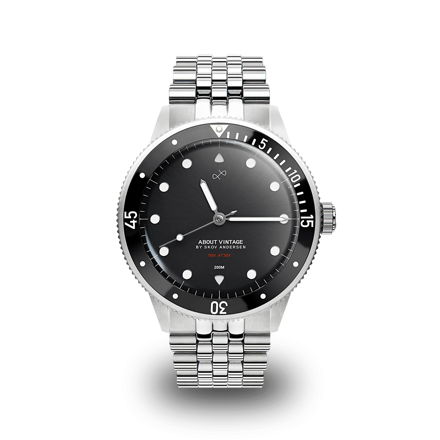 1926 At'sea, Steel / Black – 39MM