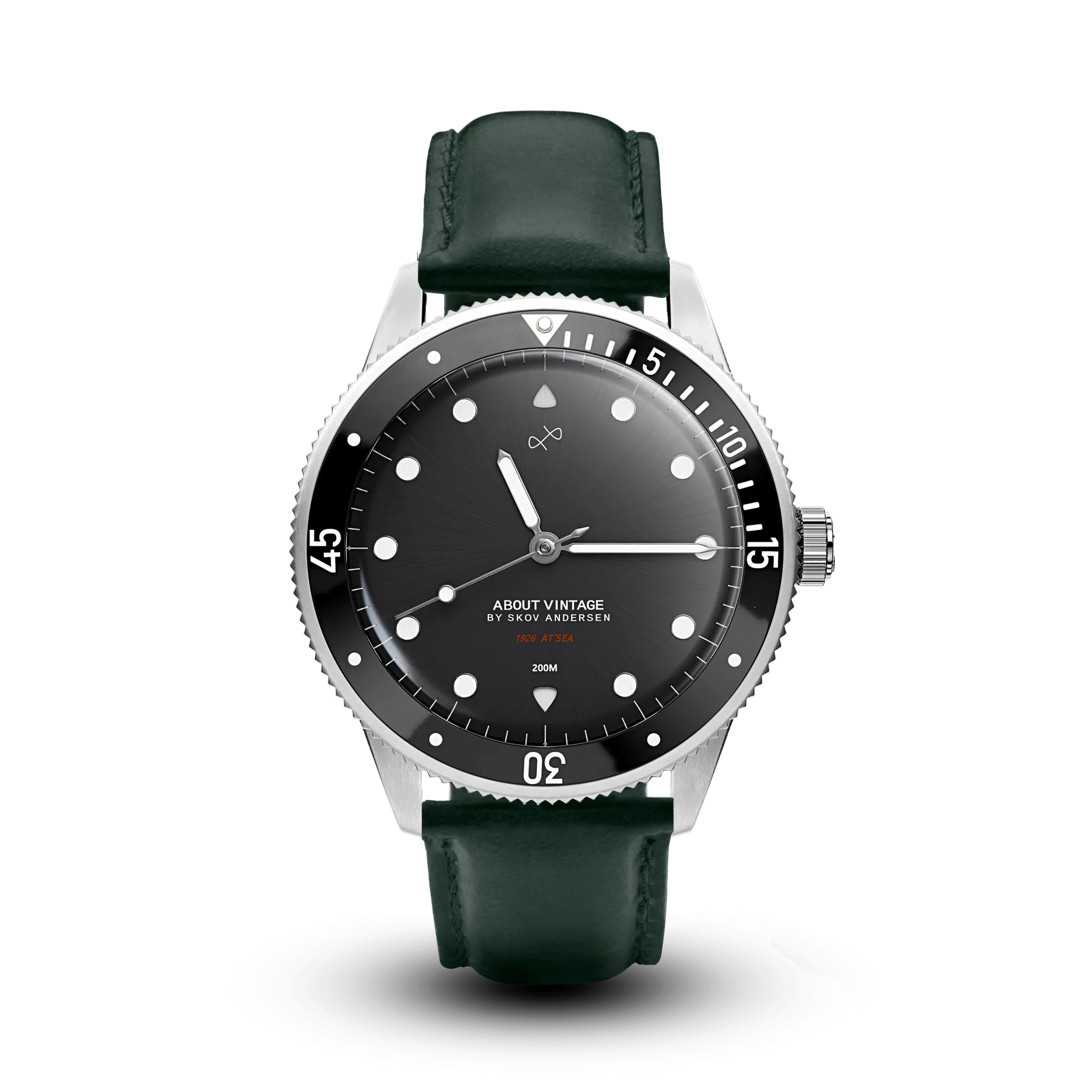 1926 At'sea, Steel / Black – 39MM