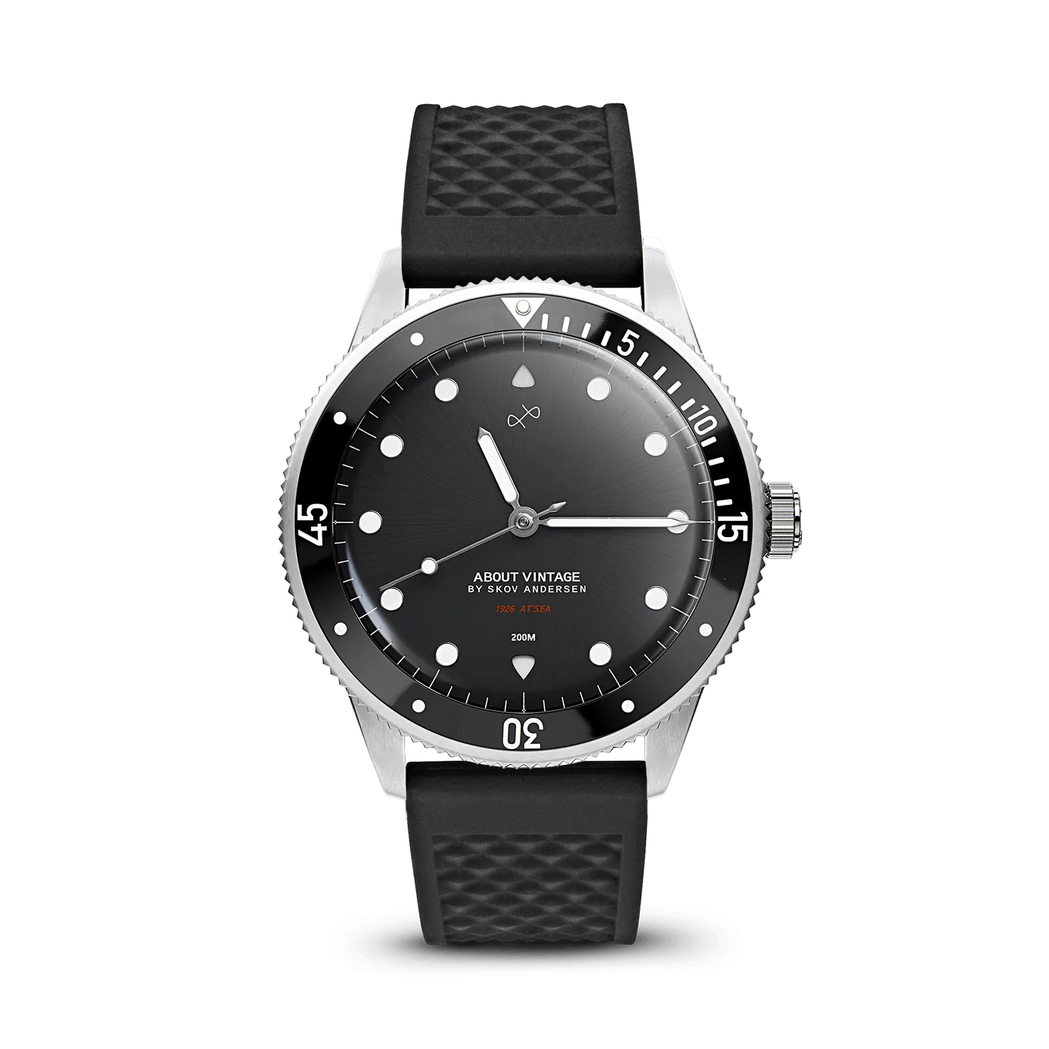 1926 At'sea, Steel / Black – 39MM