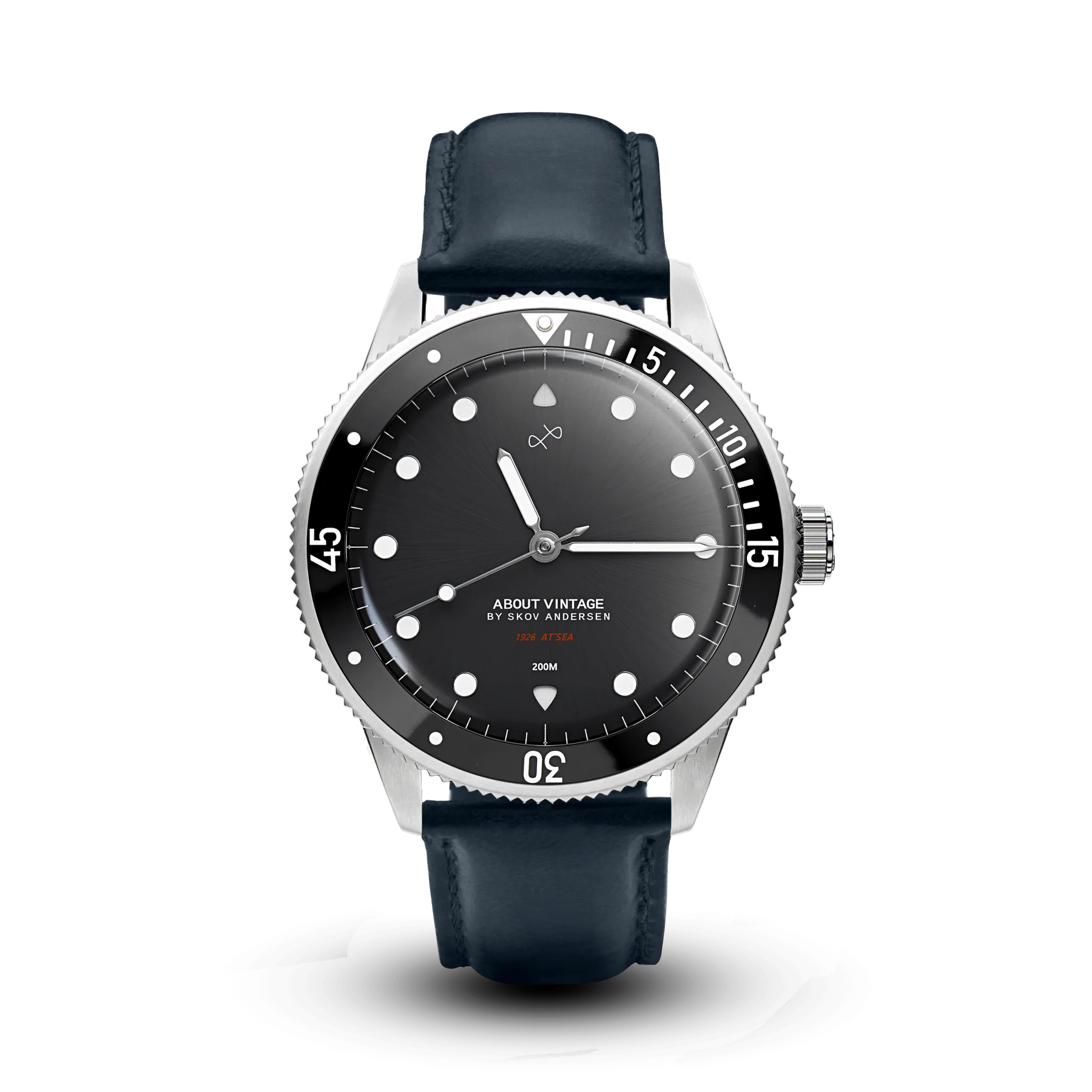 1926 At'sea, Steel / Black – 39MM
