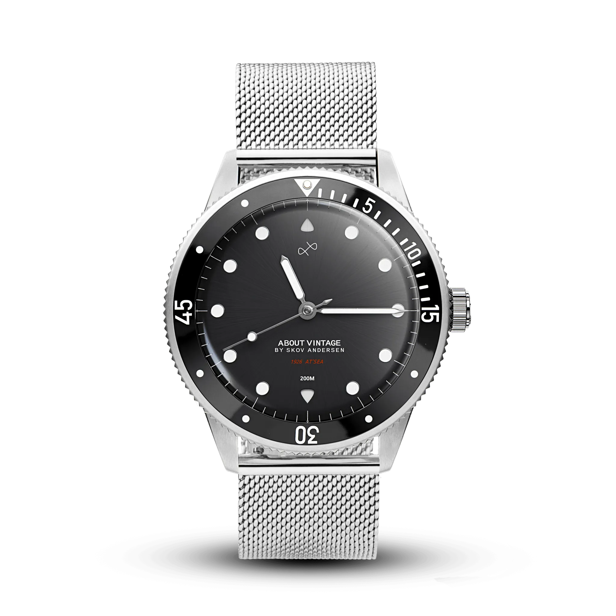 1926 At'sea, Steel / Black – 39MM