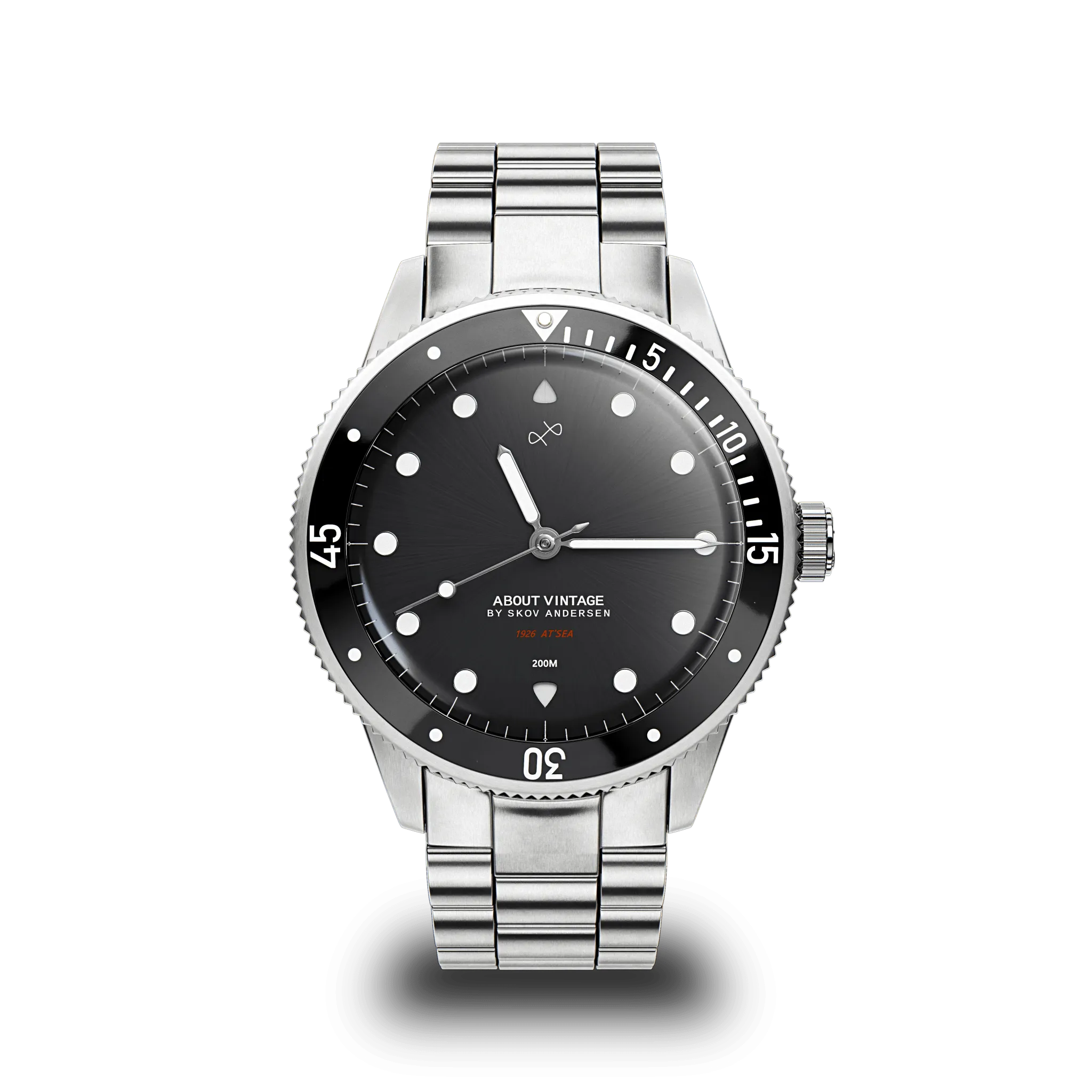 1926 At'sea, Steel / Black – 39MM
