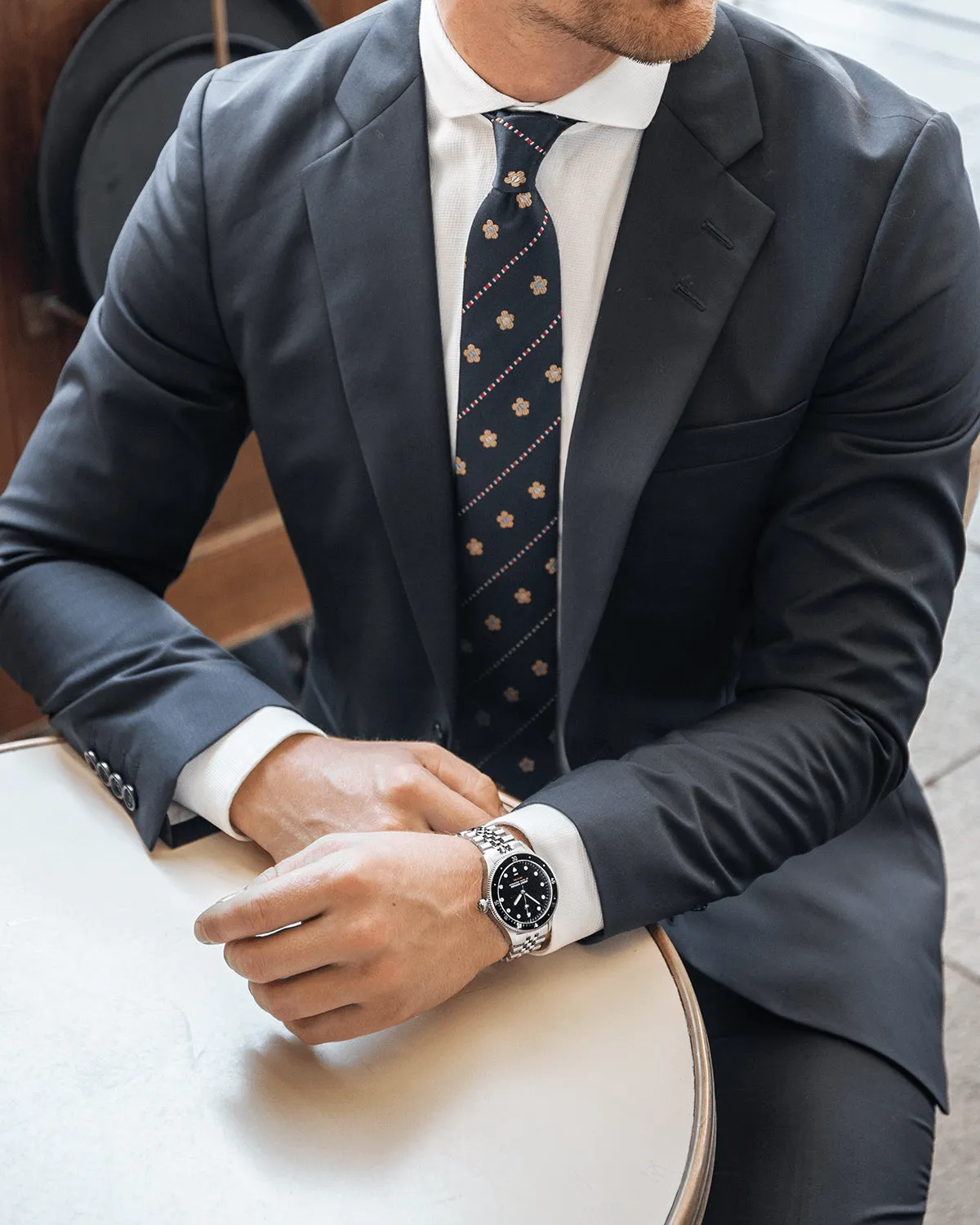1926 At'sea, Steel / Black – 39MM