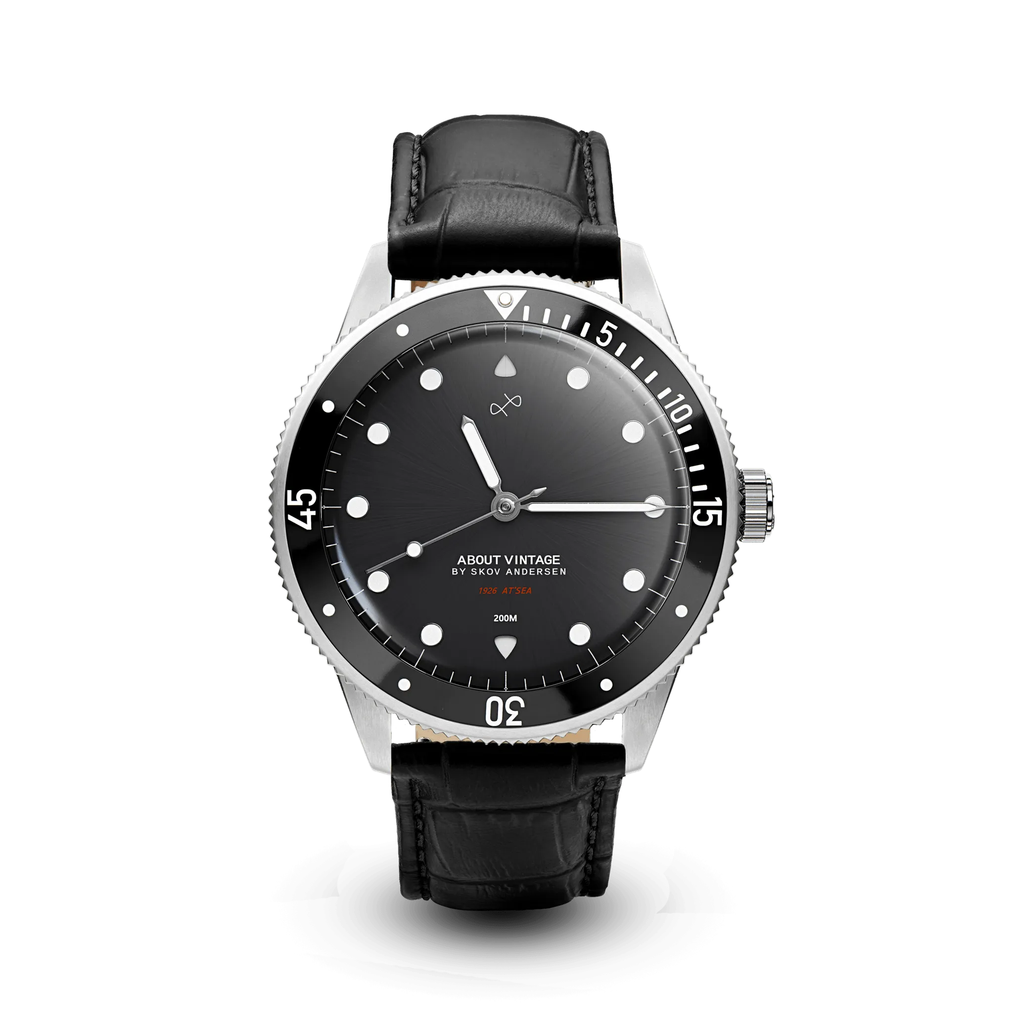 1926 At'sea, Steel / Black – 39MM