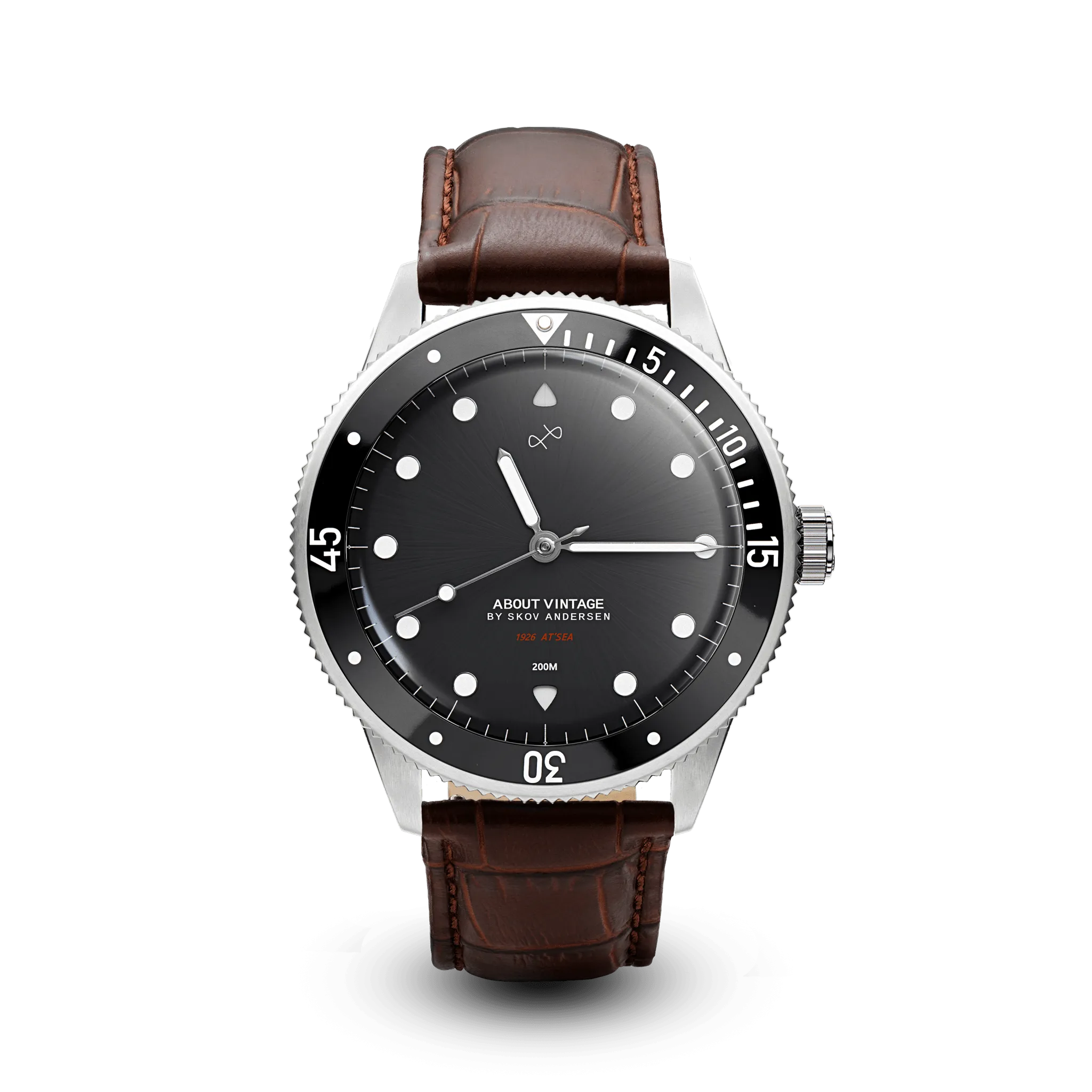 1926 At'sea, Steel / Black – 39MM
