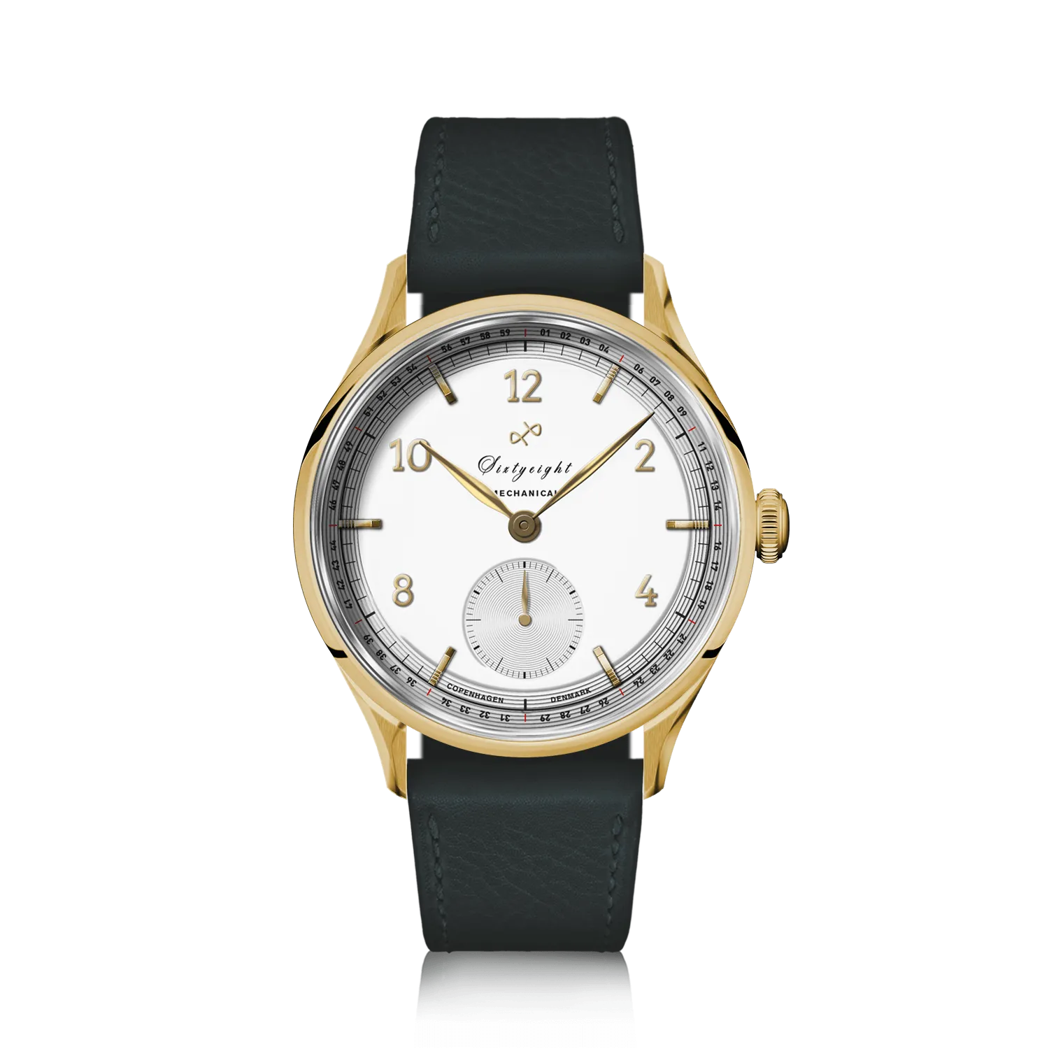 1968 Mechanical, Gold / White