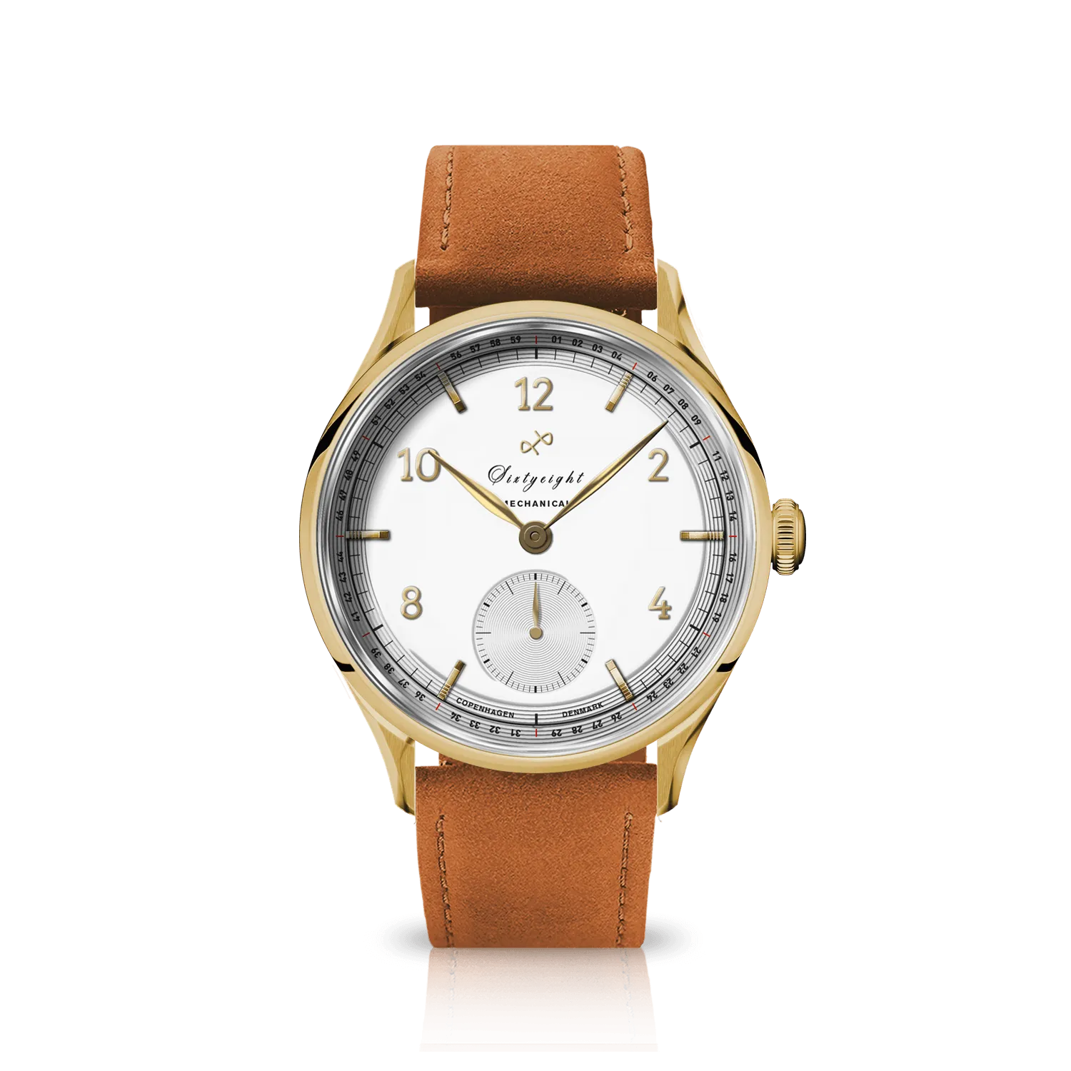 1968 Mechanical, Gold / White
