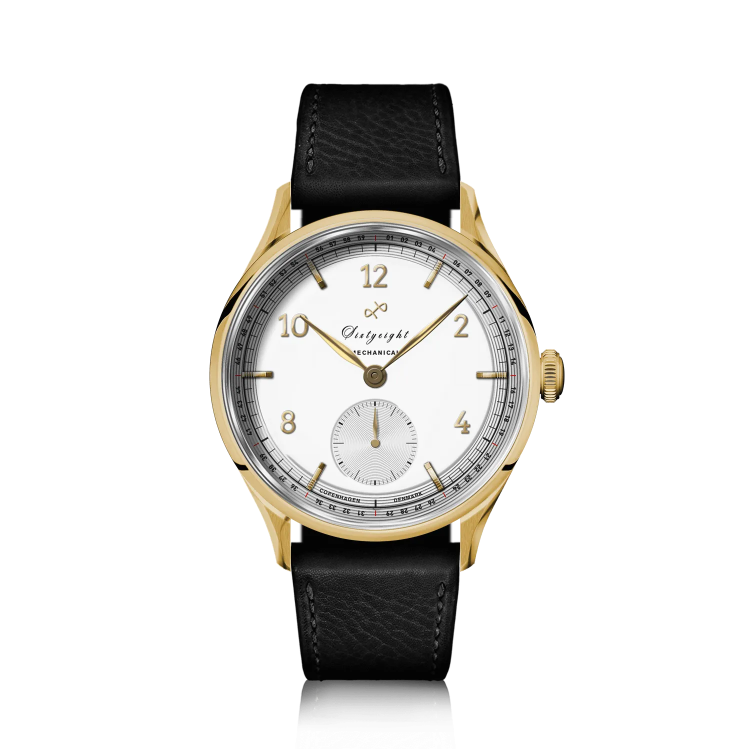 1968 Mechanical, Gold / White