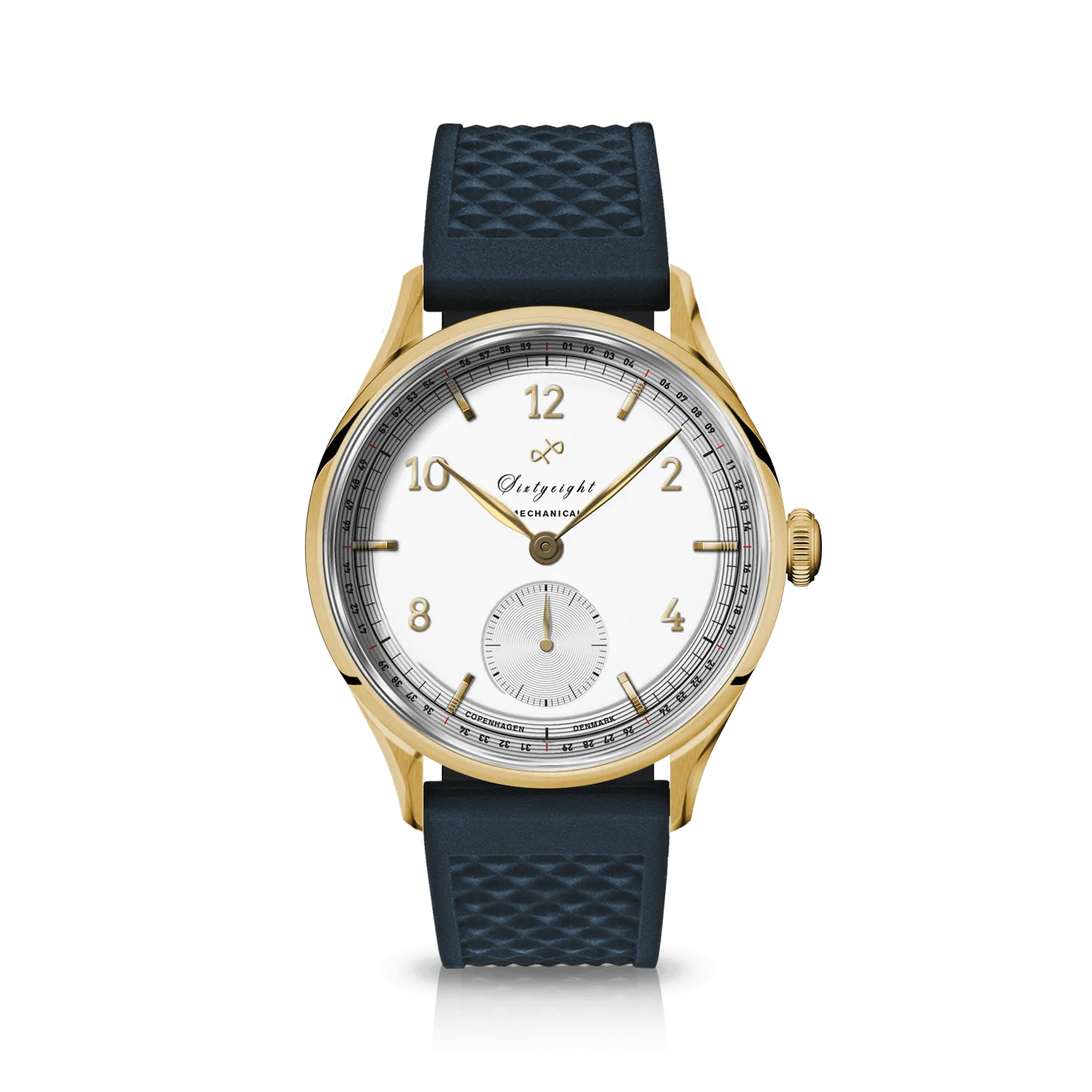 1968 Mechanical, Gold / White