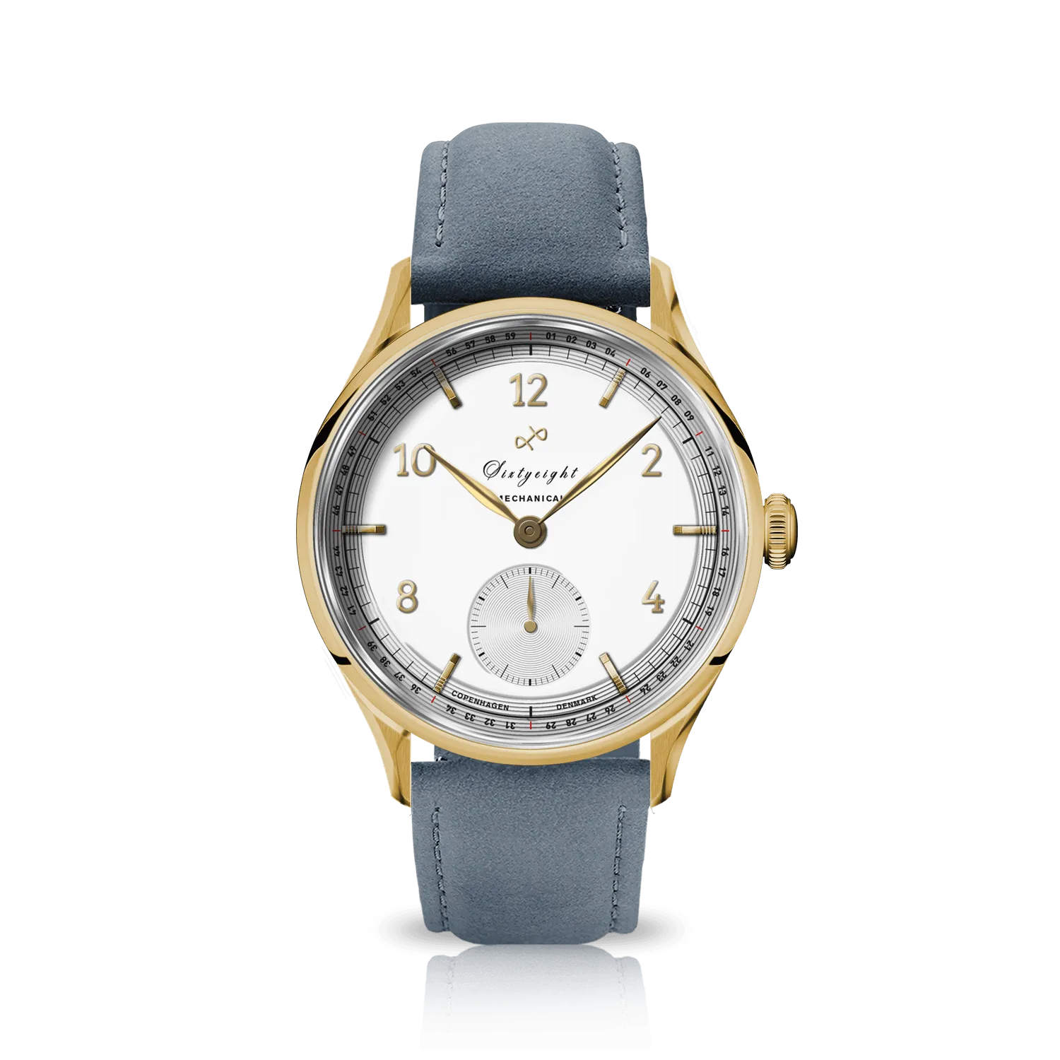 1968 Mechanical, Gold / White