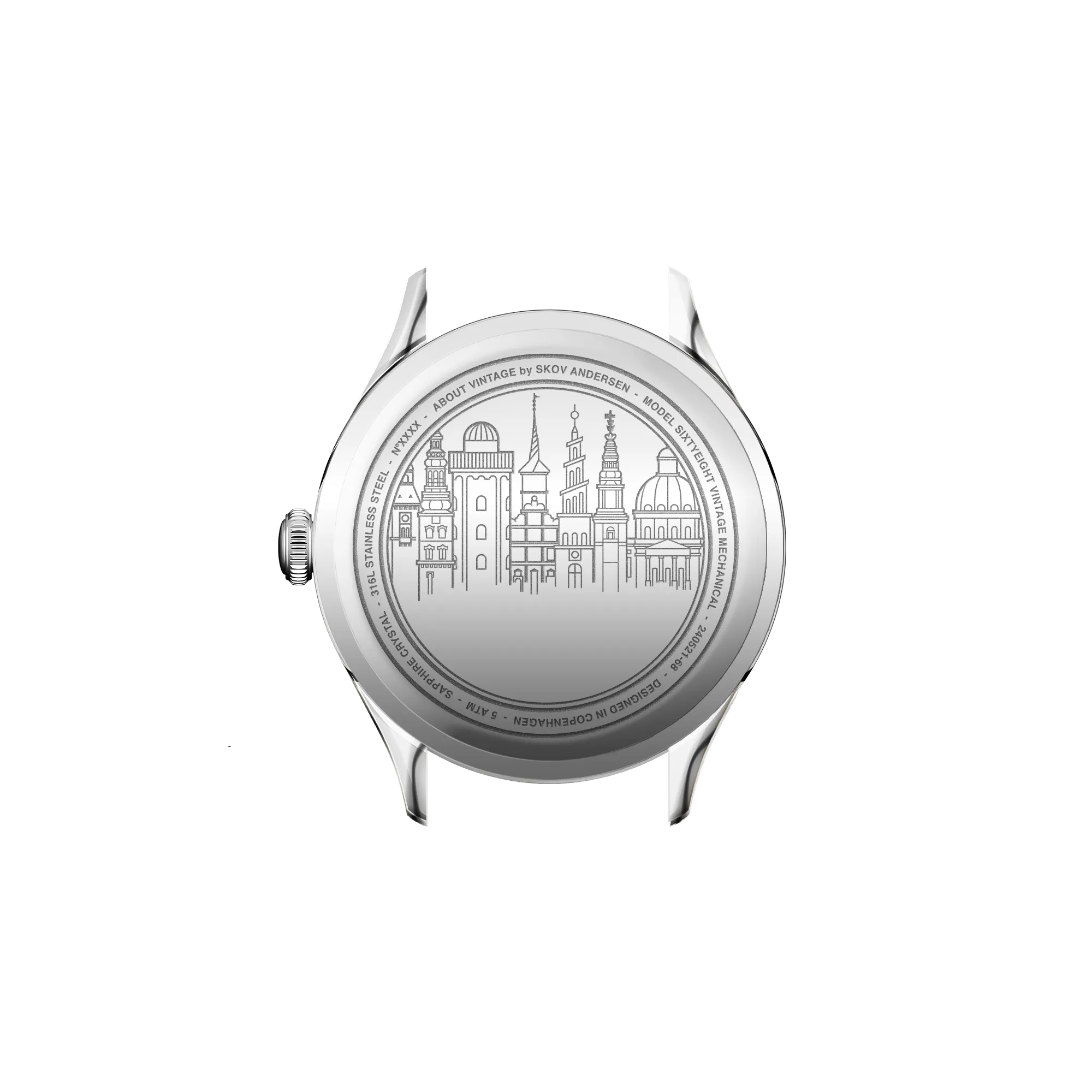 1968 Mechanical, Gold / White