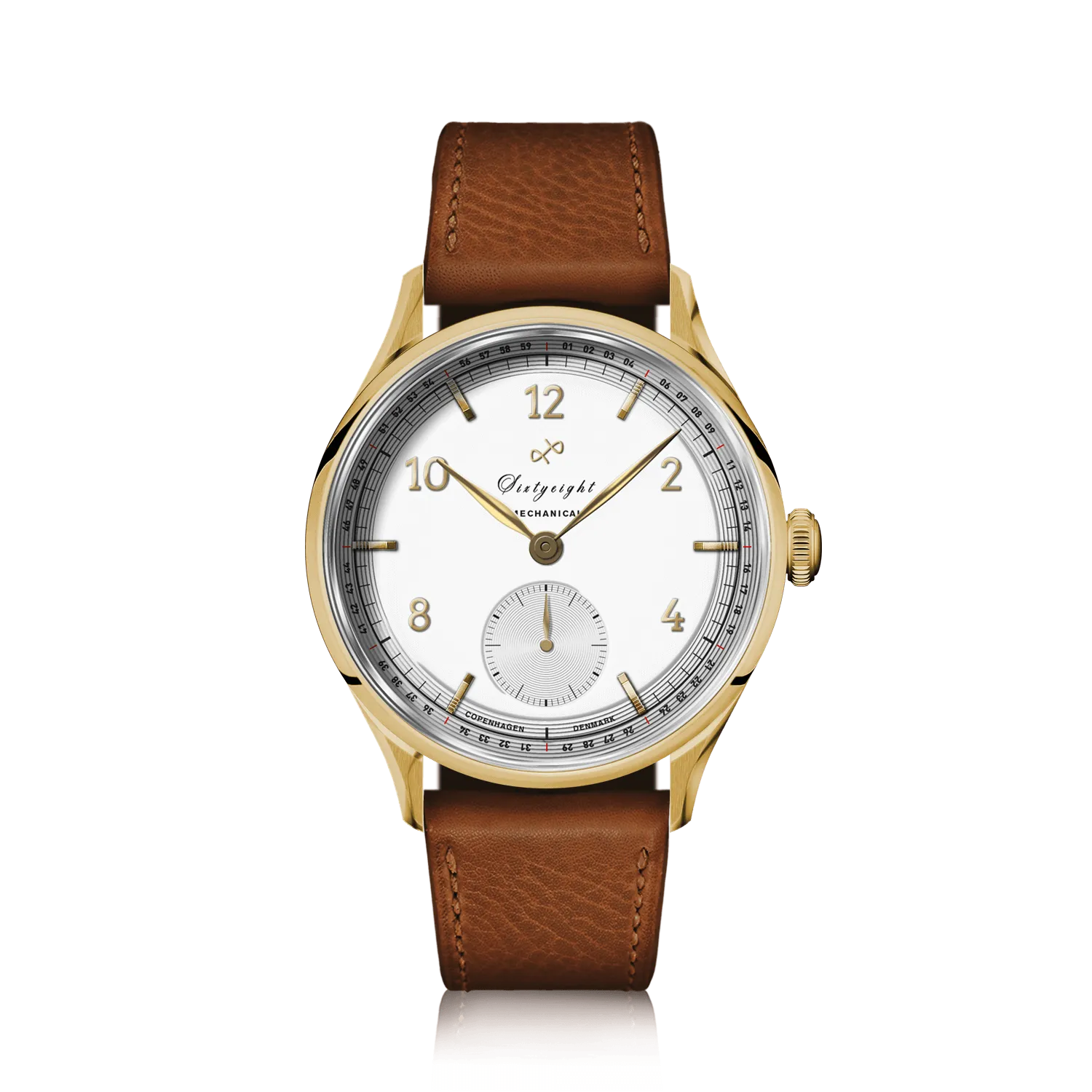1968 Mechanical, Gold / White