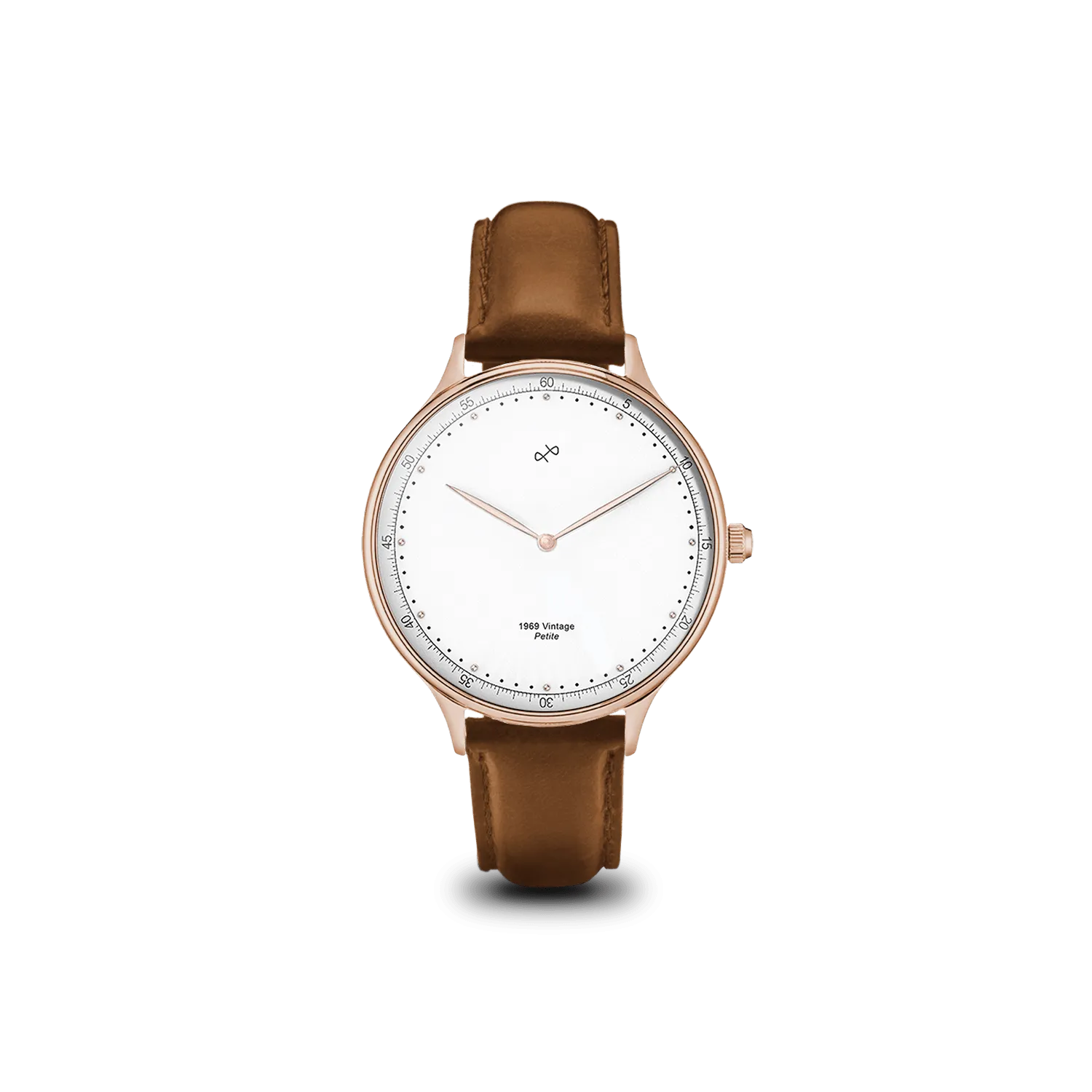 1969 Petite, Rose Gold / White
