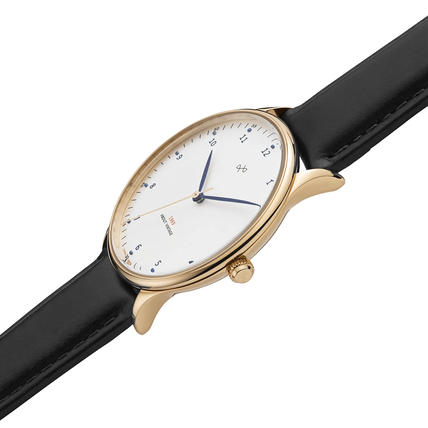 1969 Vintage, Gold / White – 39mm