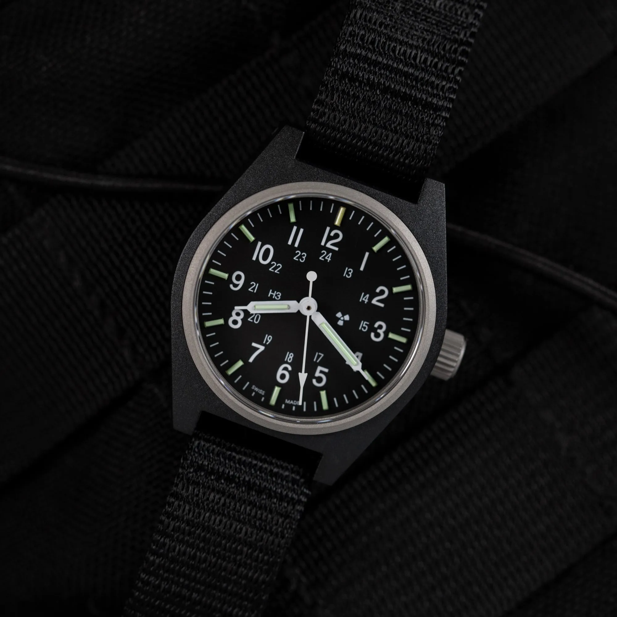 34mm Black General Purpose Quartz (GPQ)