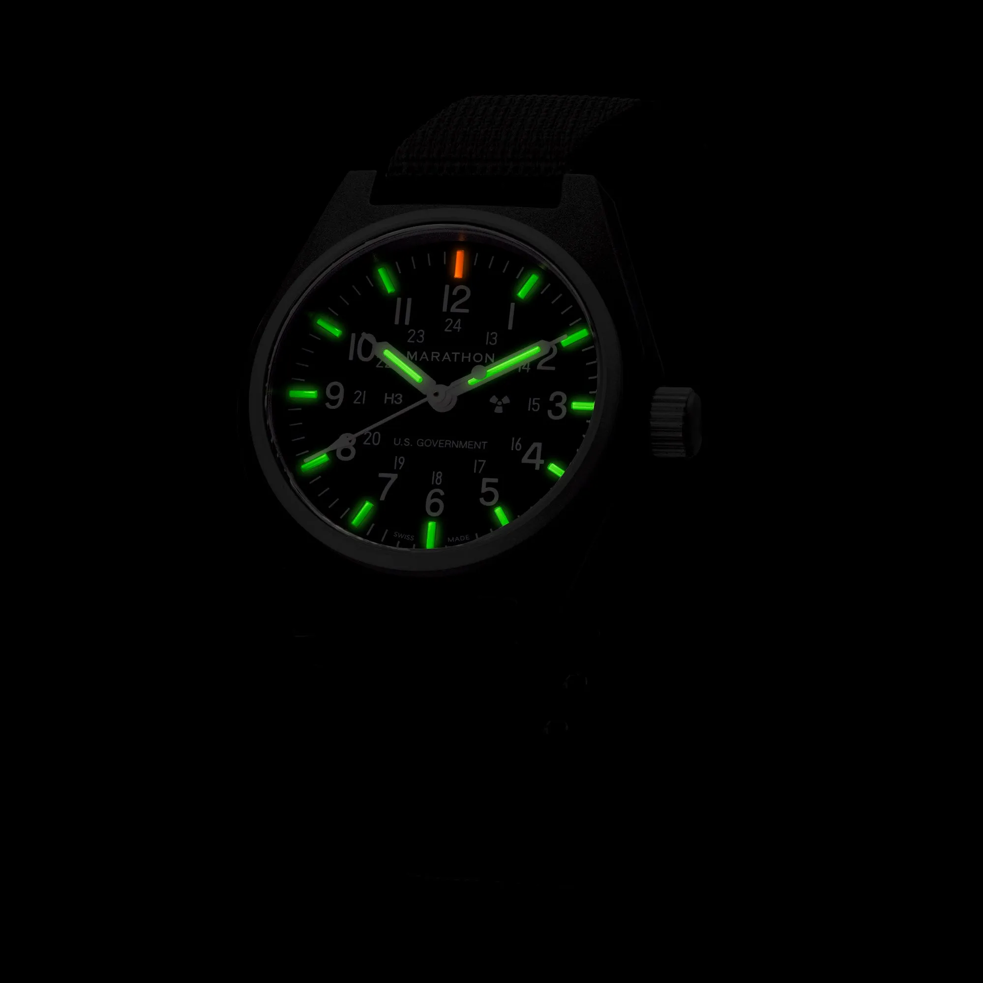 34mm Black General Purpose Quartz (GPQ)