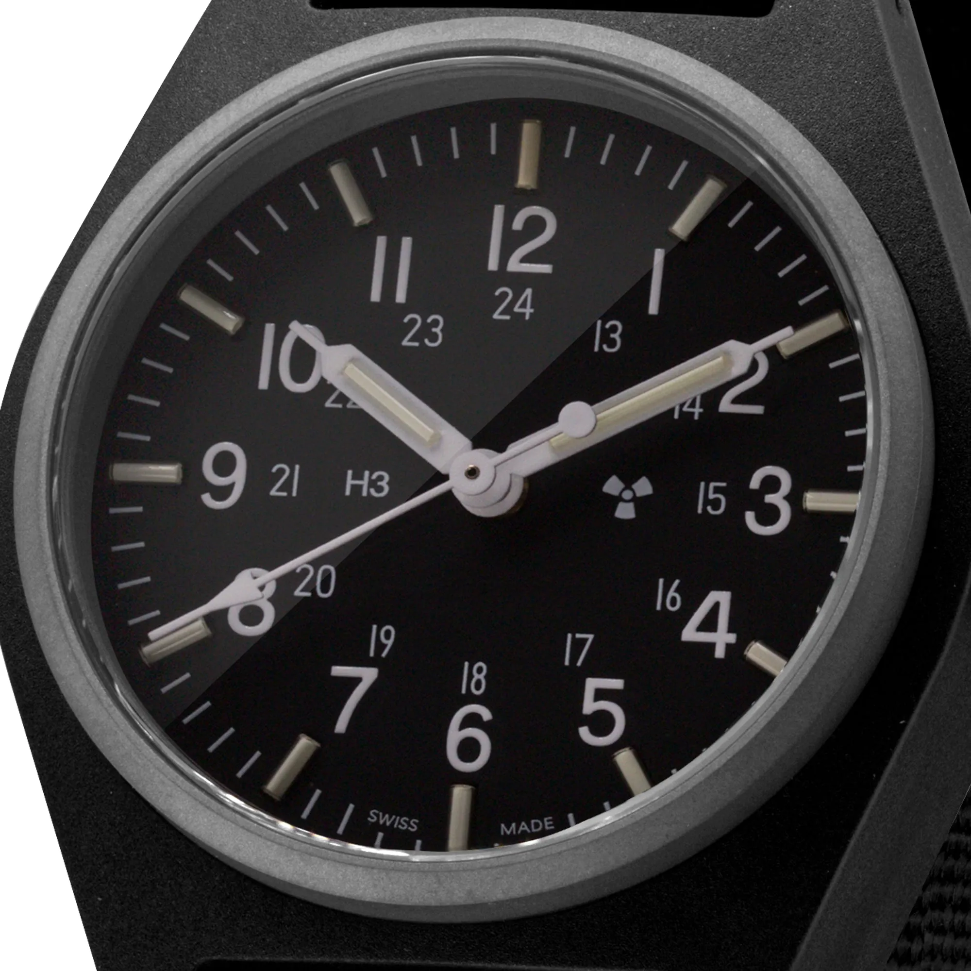 34mm Black General Purpose Quartz (GPQ)