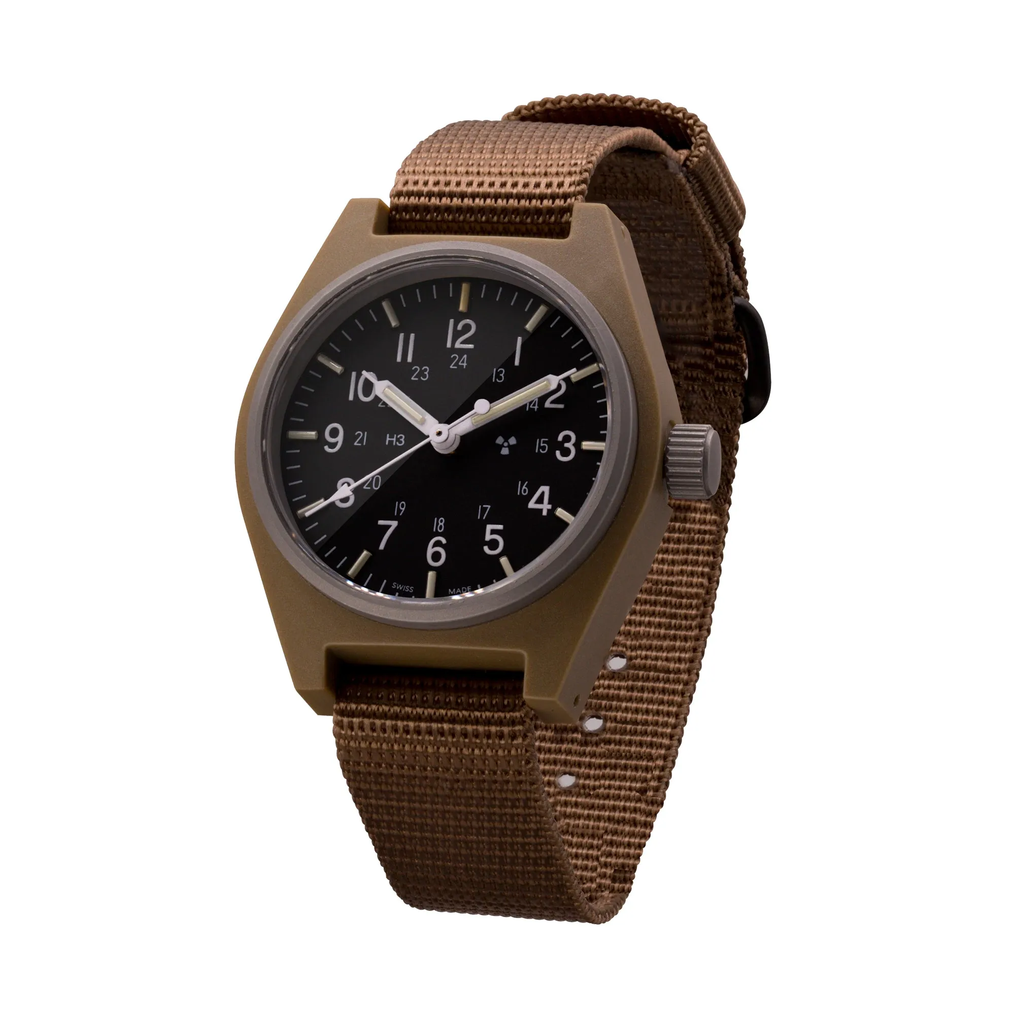 34mm Desert Tan General Purpose Quartz (GPQ)