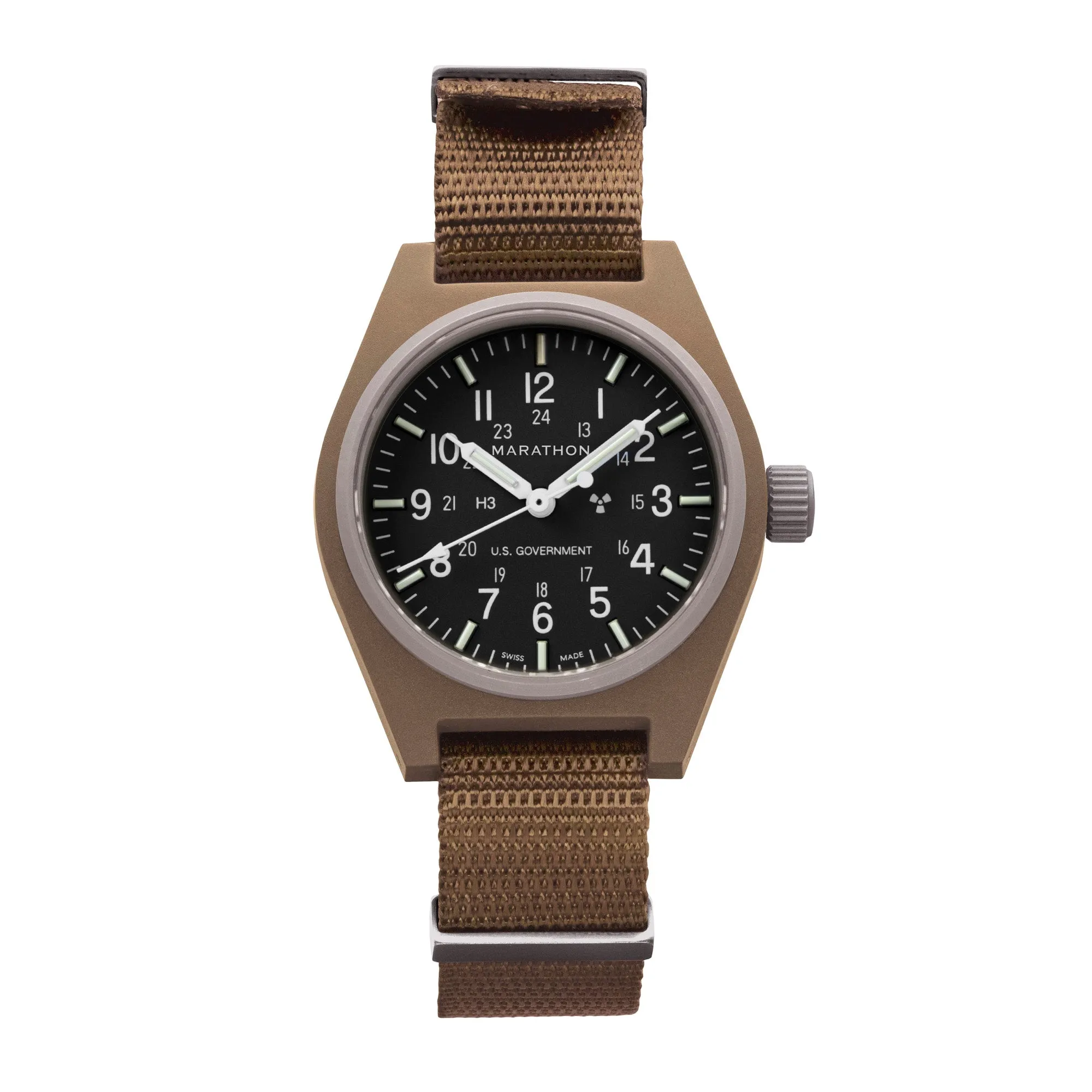 34mm Desert Tan General Purpose Quartz (GPQ)