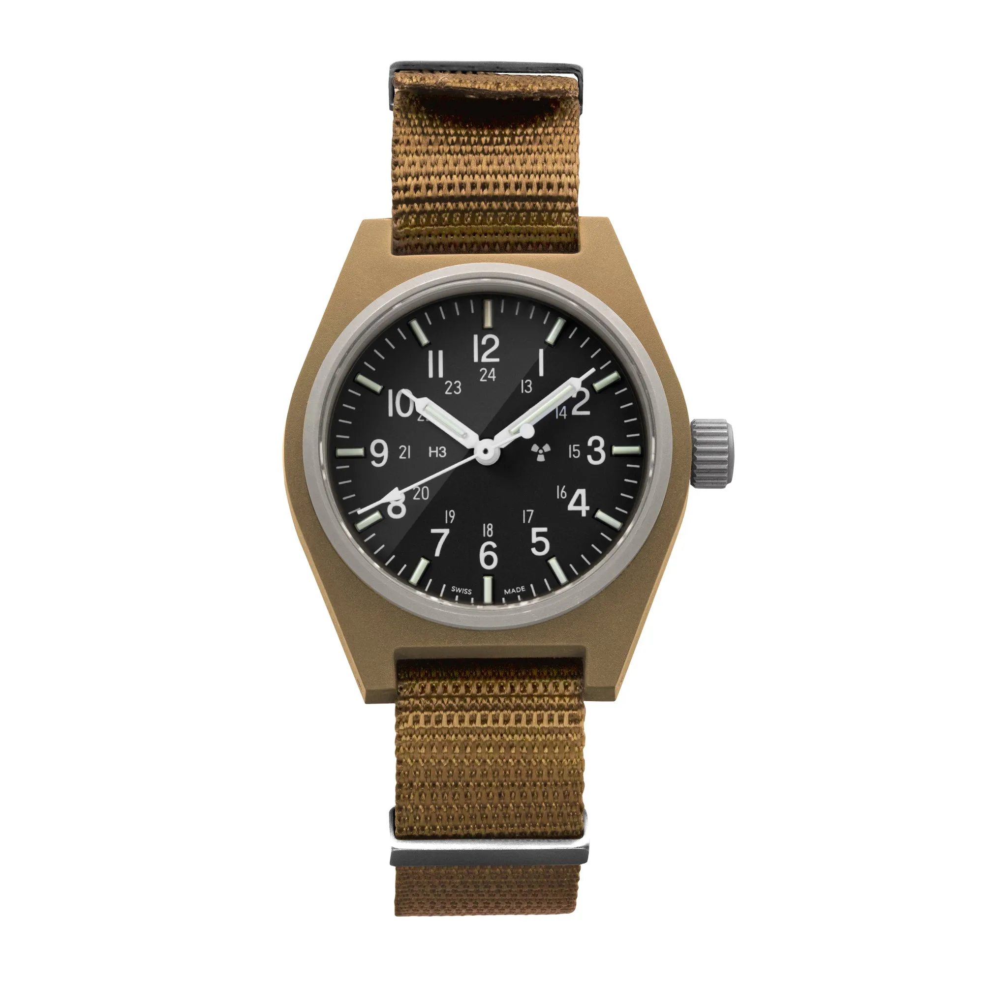 34mm Desert Tan General Purpose Quartz (GPQ)
