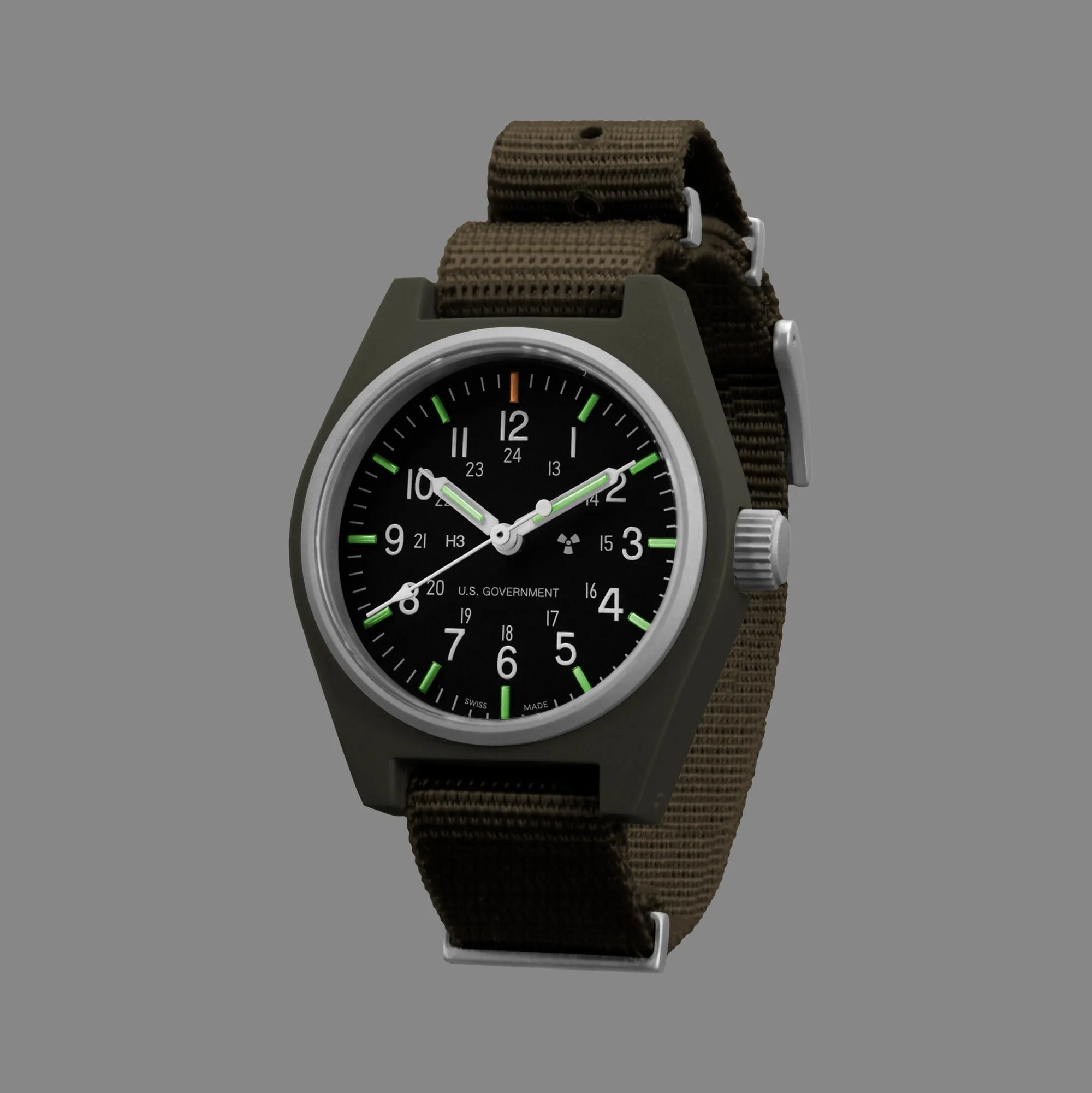 34mm Sage Green General Purpose Quartz (GPQ)