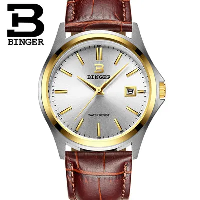 Binger Swiss Men's Quartz Watch B 3052