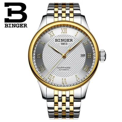 Binger Swiss Royal Mechanical Watch Men B 671