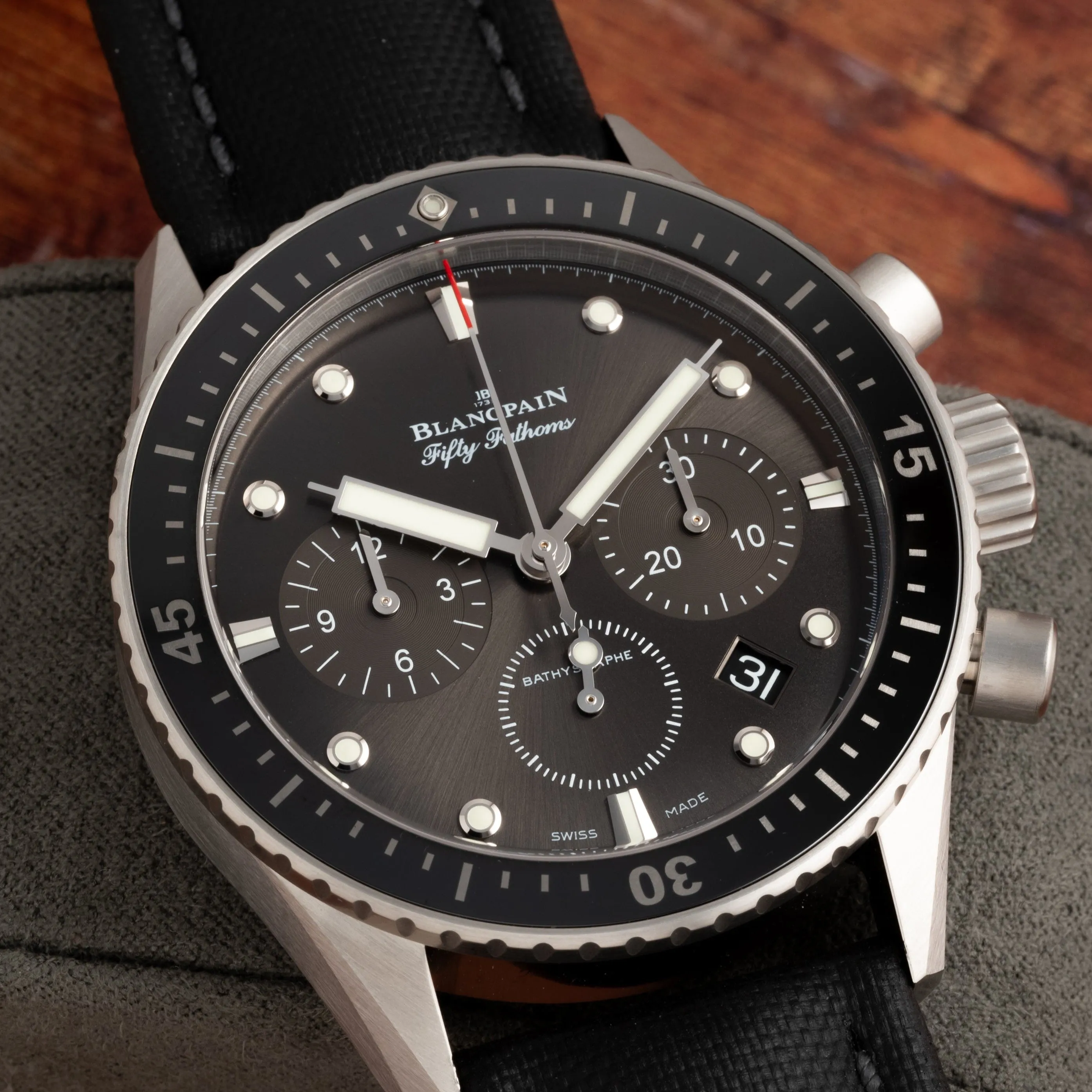 Blancpain Fifty Fathoms Bathyscaphe Chronographe Flyback