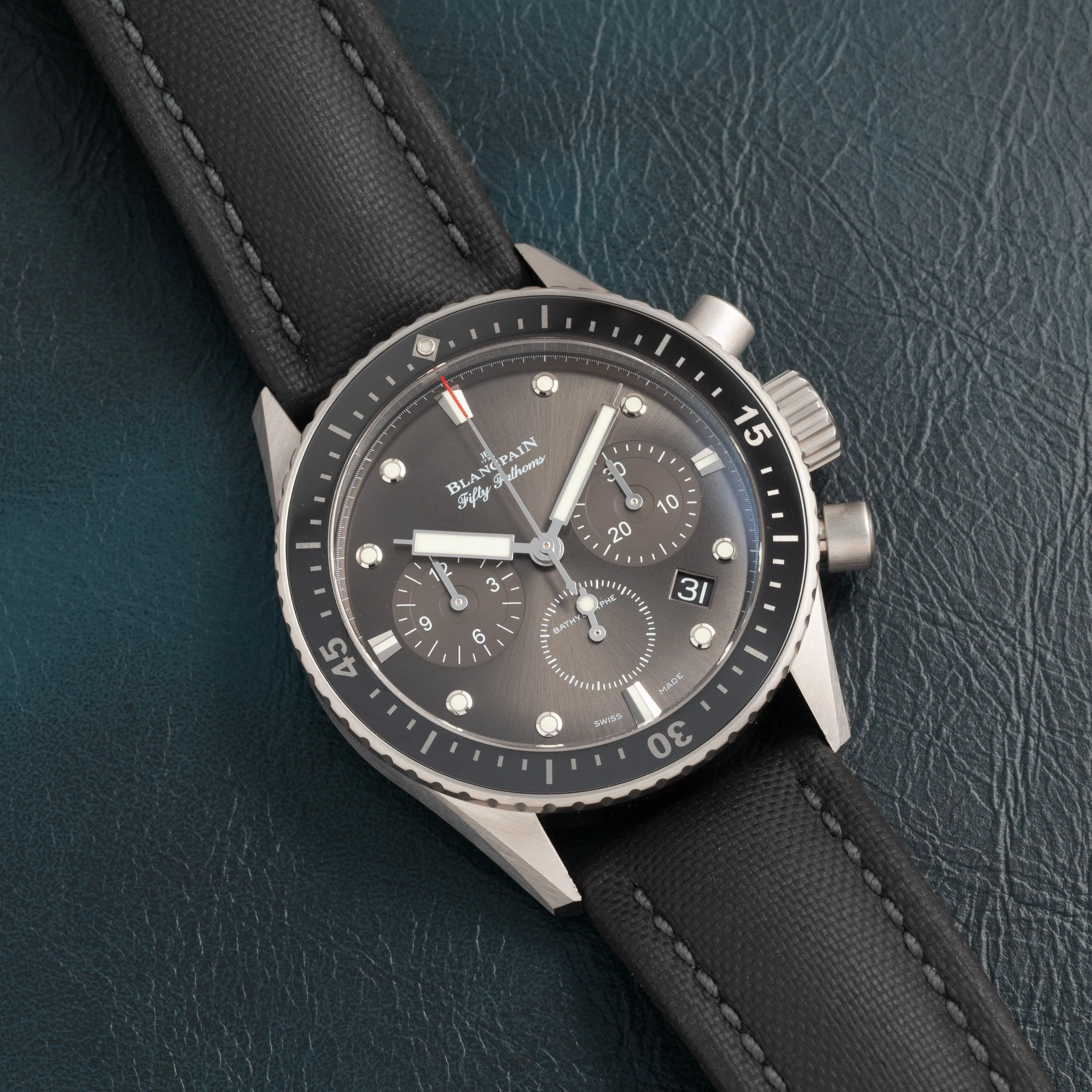 Blancpain Fifty Fathoms Bathyscaphe Chronographe Flyback