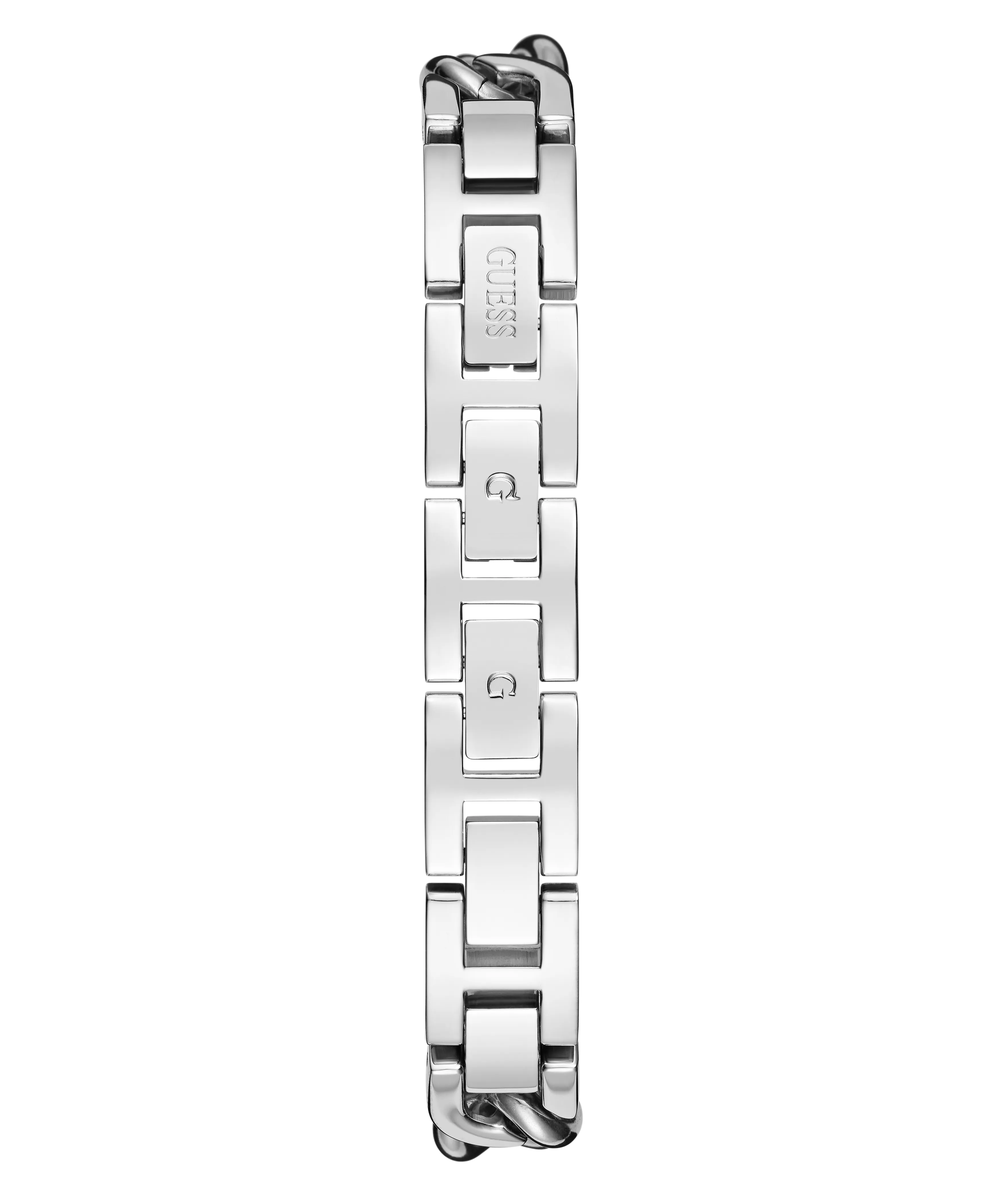 GUESS Ladies Silver Tone Analog Watch