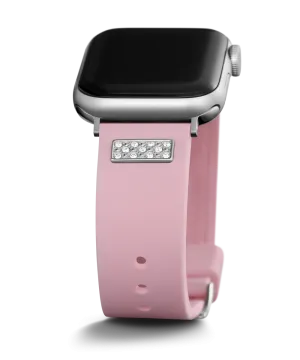 GUESS Silcone Band with Crystals insert for Apple 38-40 mm Watch