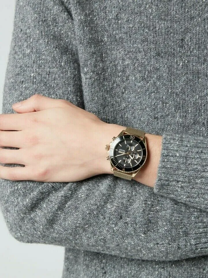 Hugo Boss Yellow Stainless Steel Men's Watch 1513703