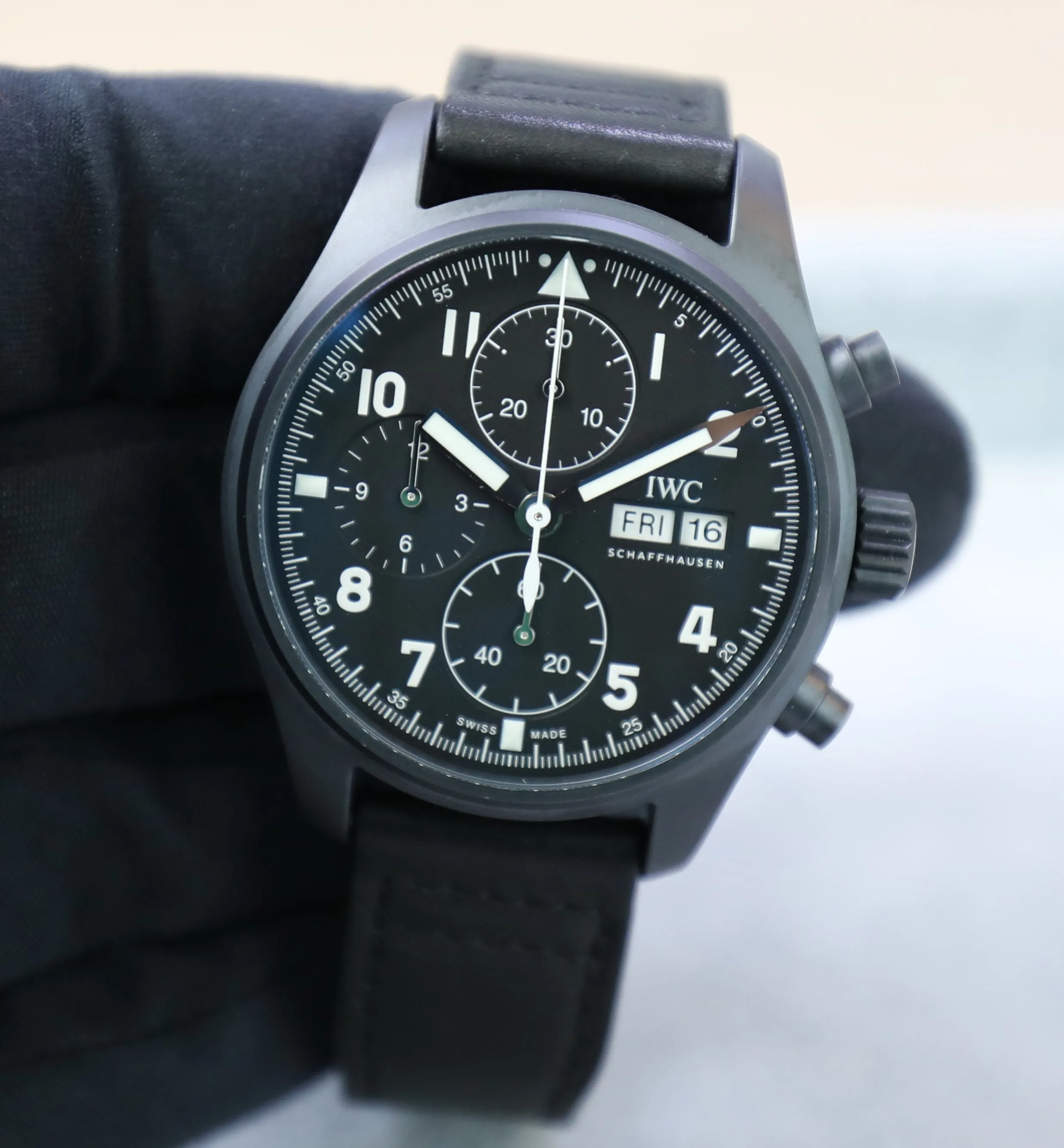 IWC Pilot Chronograph – Tribute to 3705 Limited Edition – Very good Conditions – Full Set