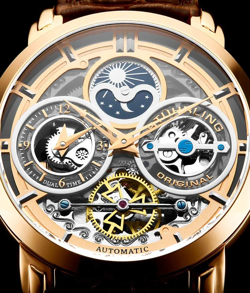 Luciano Automatic 46mm Skeleton