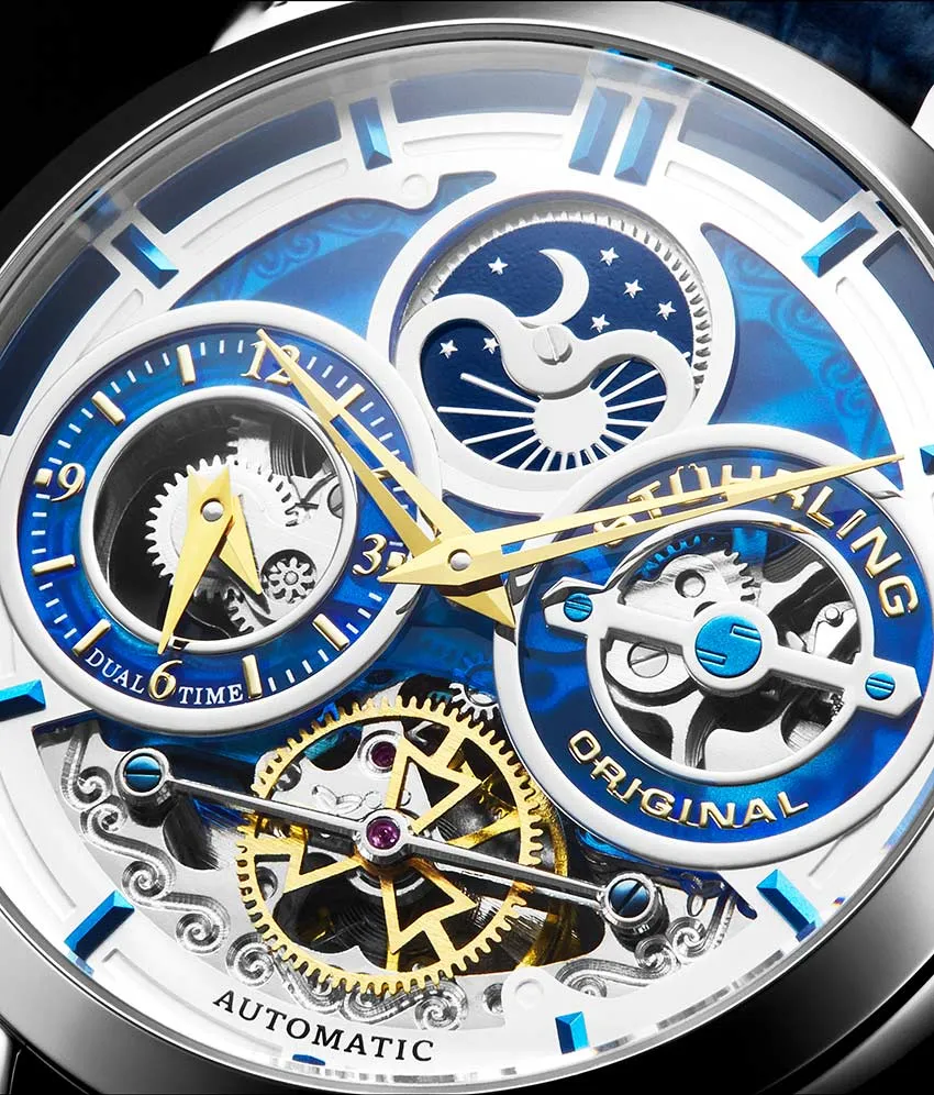 Luciano Automatic 46mm Skeleton