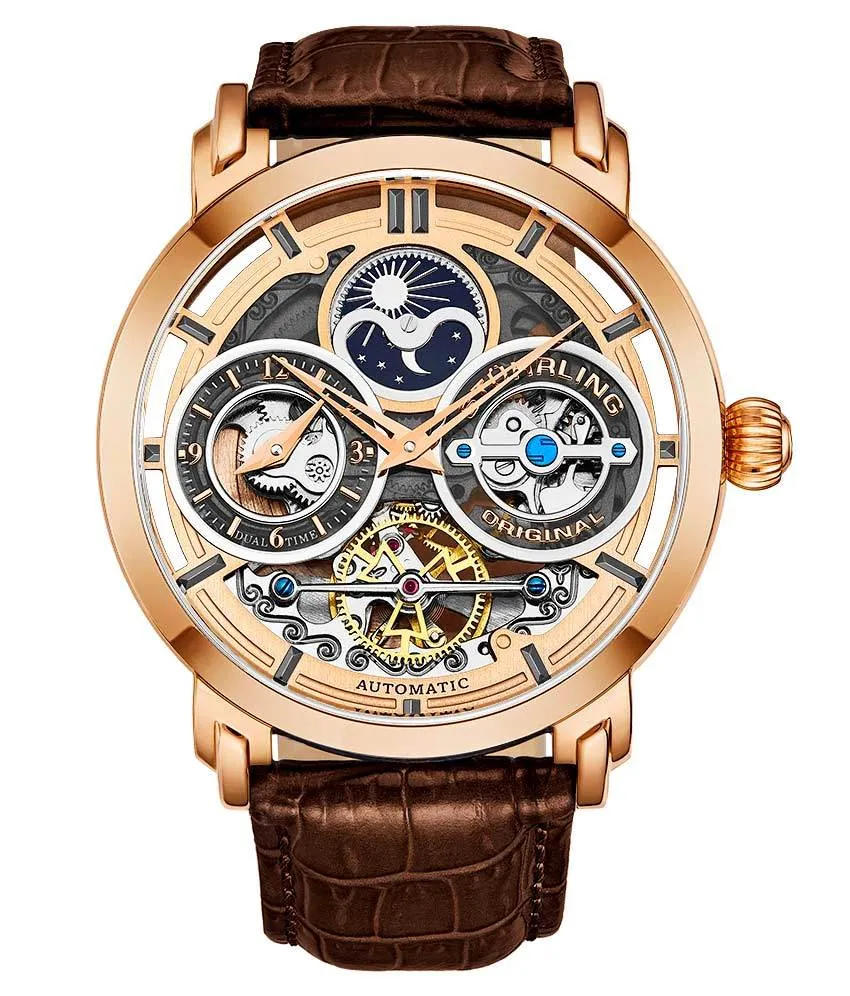 Luciano Automatic 46mm Skeleton