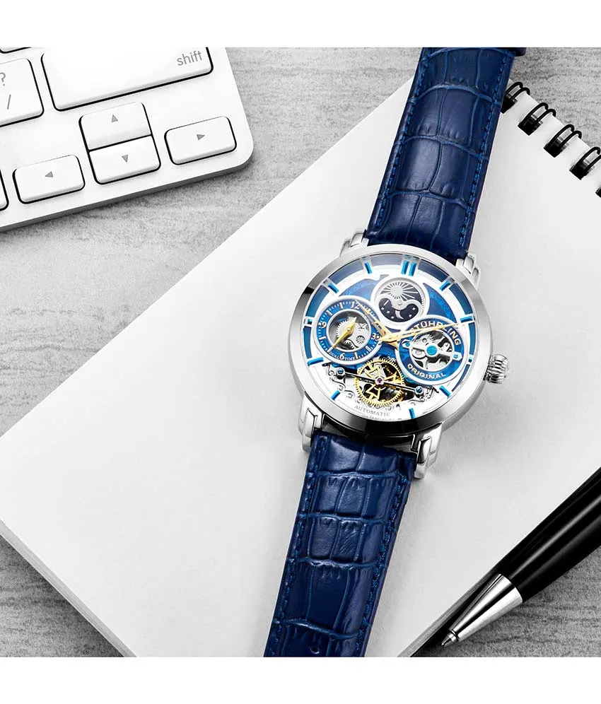 Luciano Automatic 46mm Skeleton