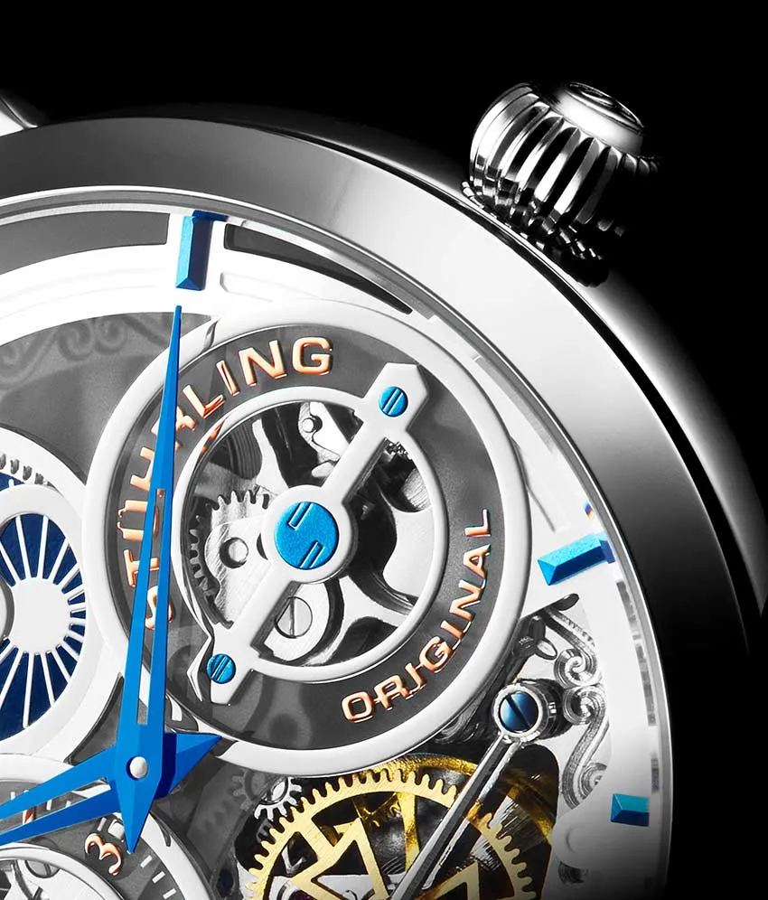 Luciano Automatic 46mm Skeleton
