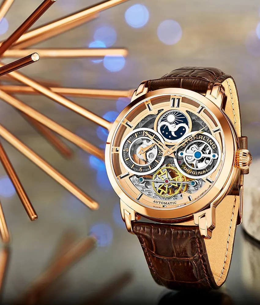 Luciano Automatic 46mm Skeleton