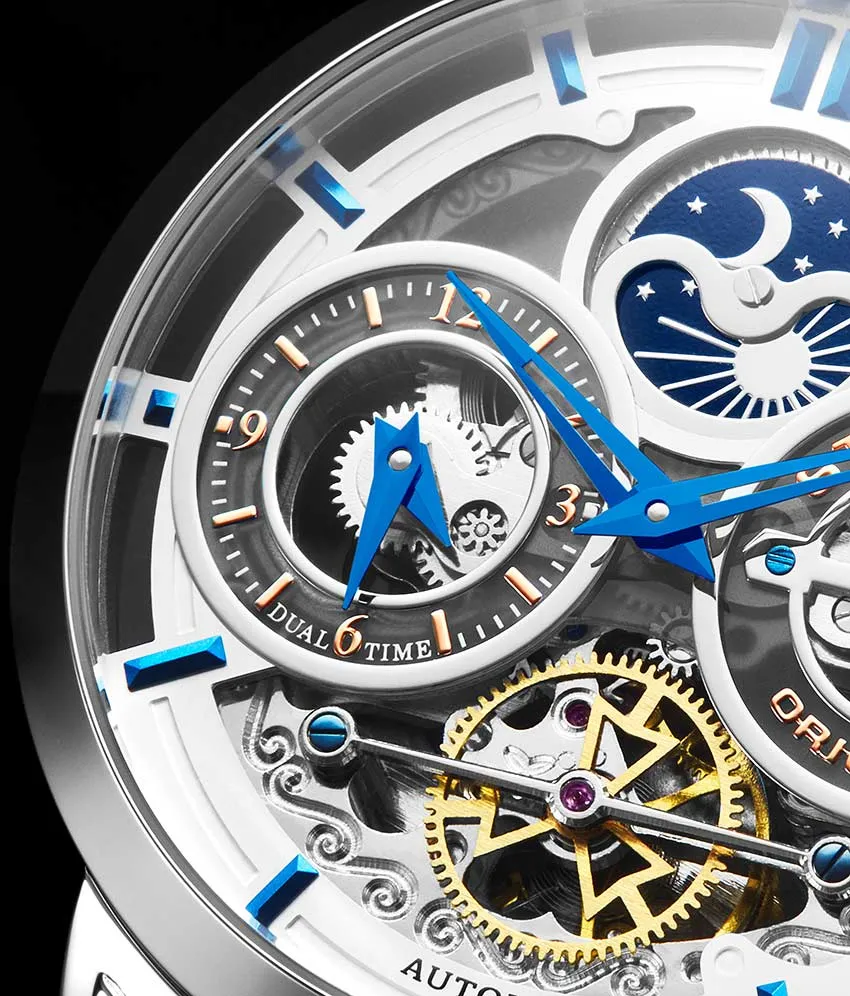 Luciano Automatic 46mm Skeleton
