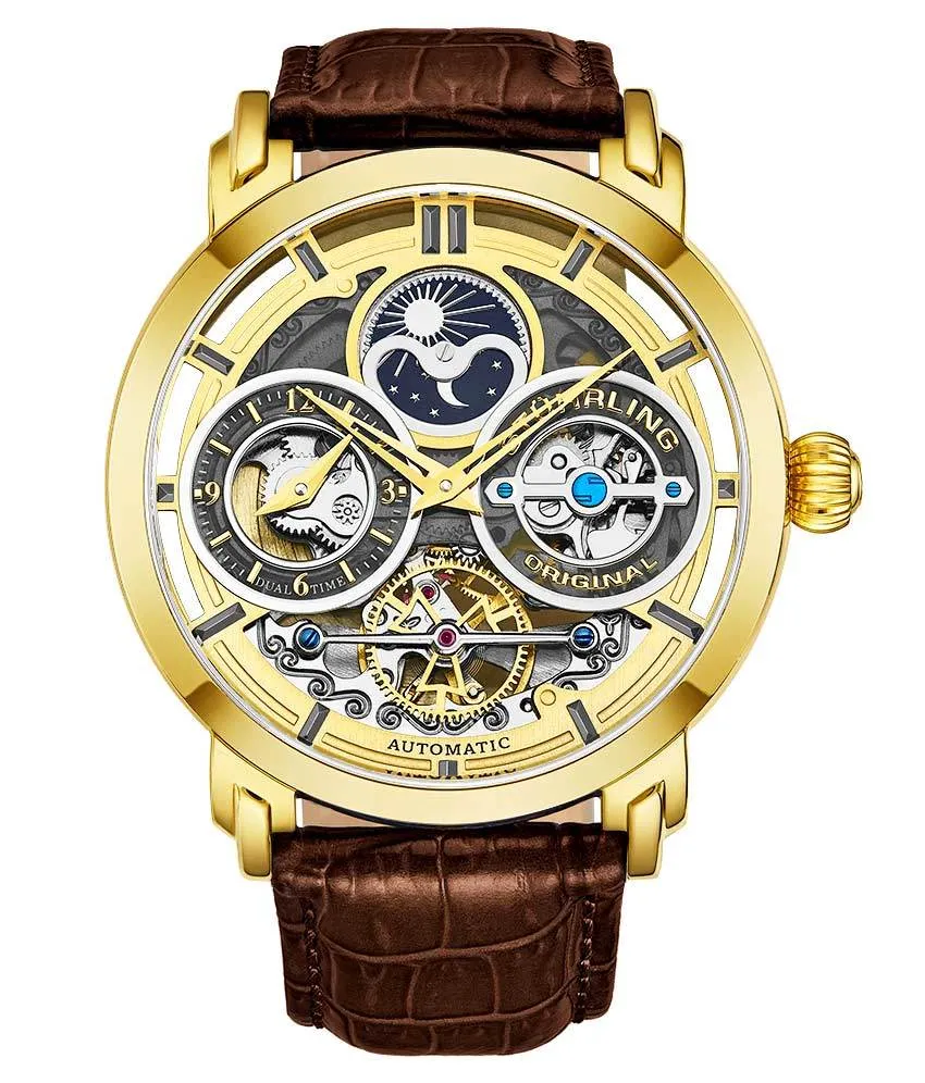 Luciano Automatic 46mm Skeleton