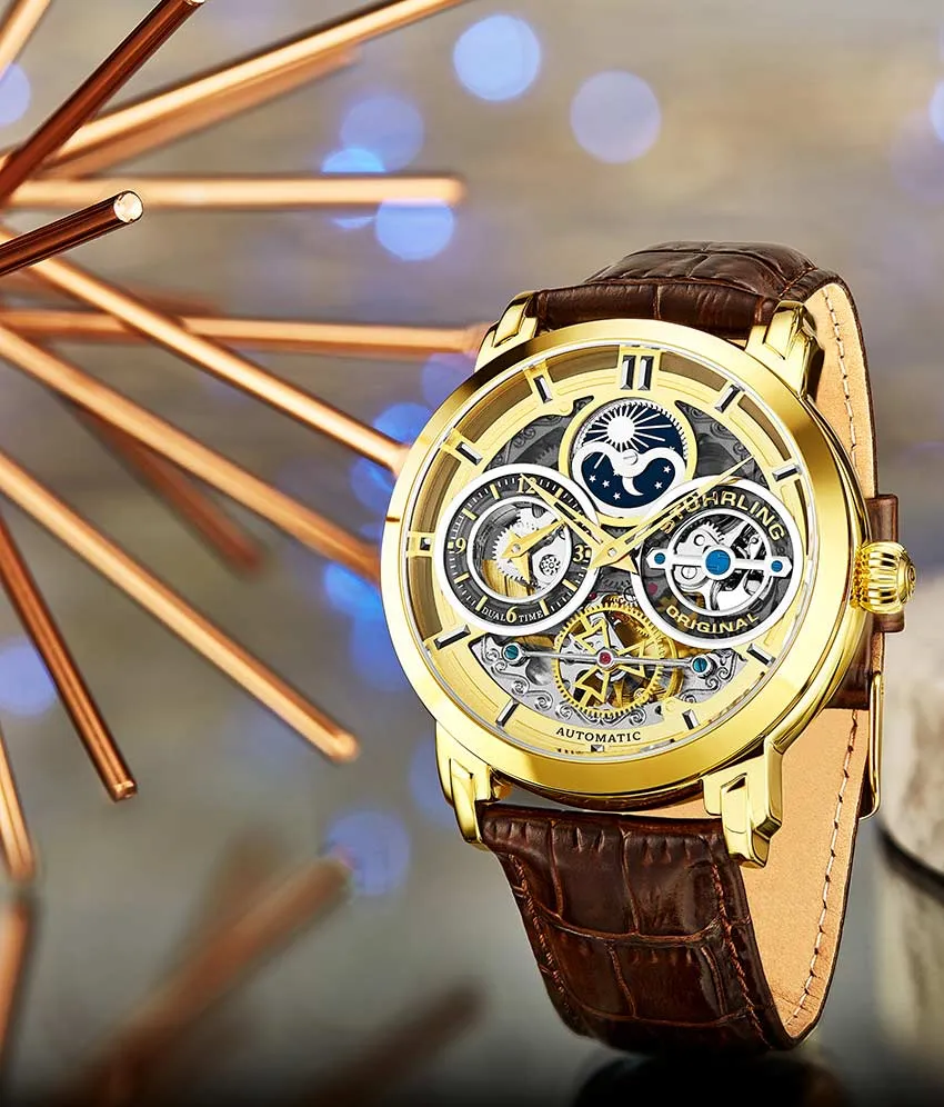 Luciano Automatic 46mm Skeleton
