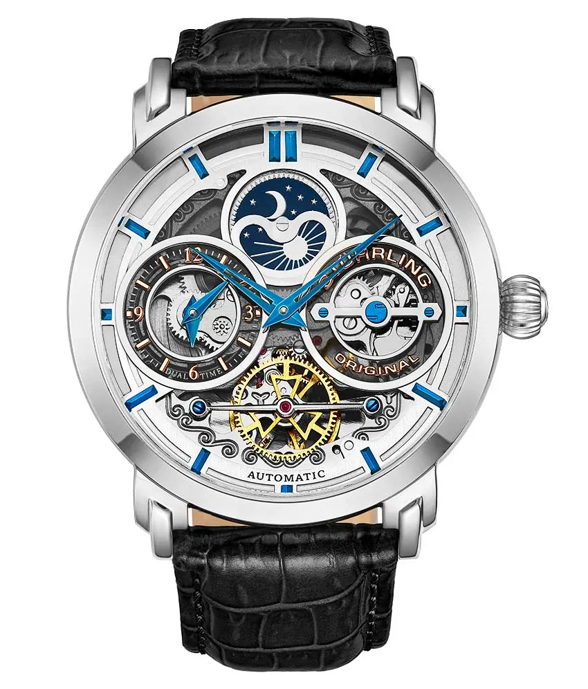 Luciano Automatic 46mm Skeleton