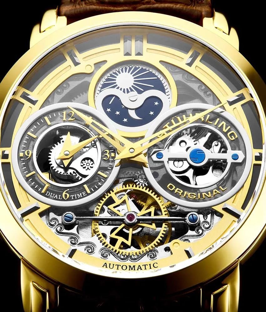 Luciano Automatic 46mm Skeleton