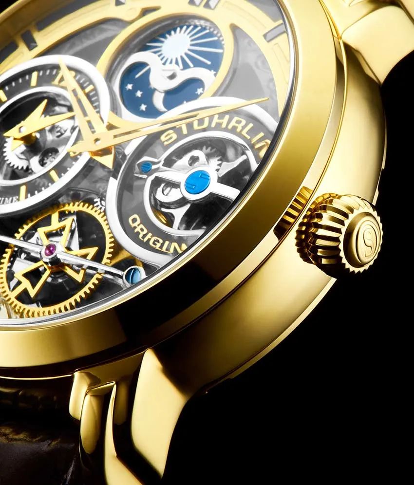Luciano Automatic 46mm Skeleton