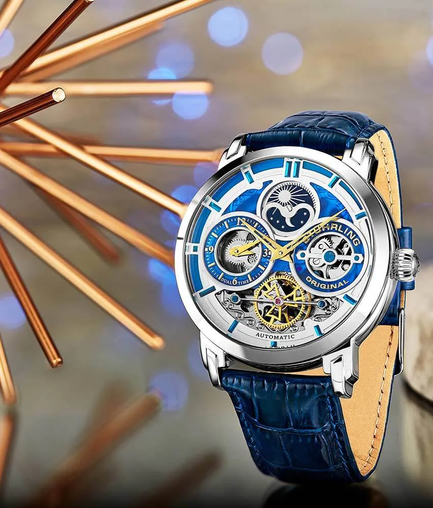 Luciano Automatic 46mm Skeleton