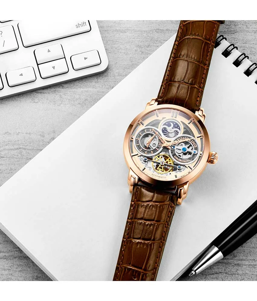 Luciano Automatic 46mm Skeleton