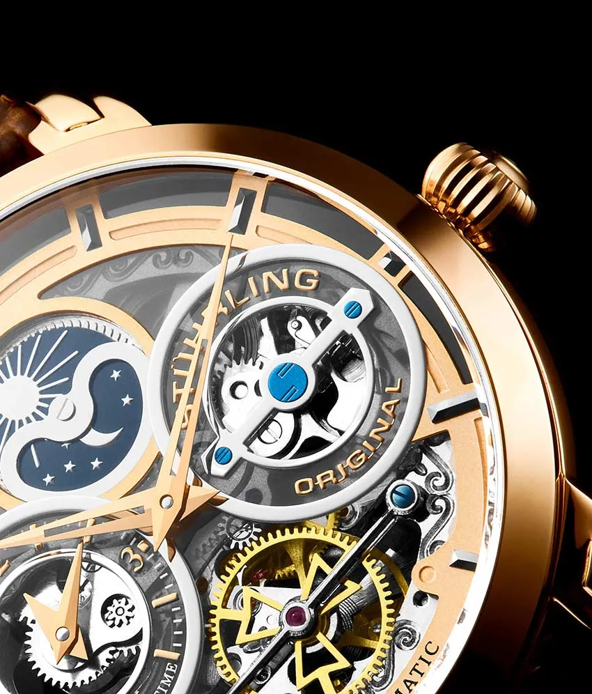Luciano Automatic 46mm Skeleton