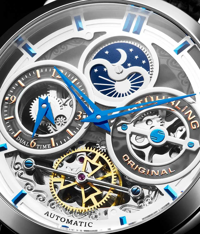 Luciano Automatic 46mm Skeleton